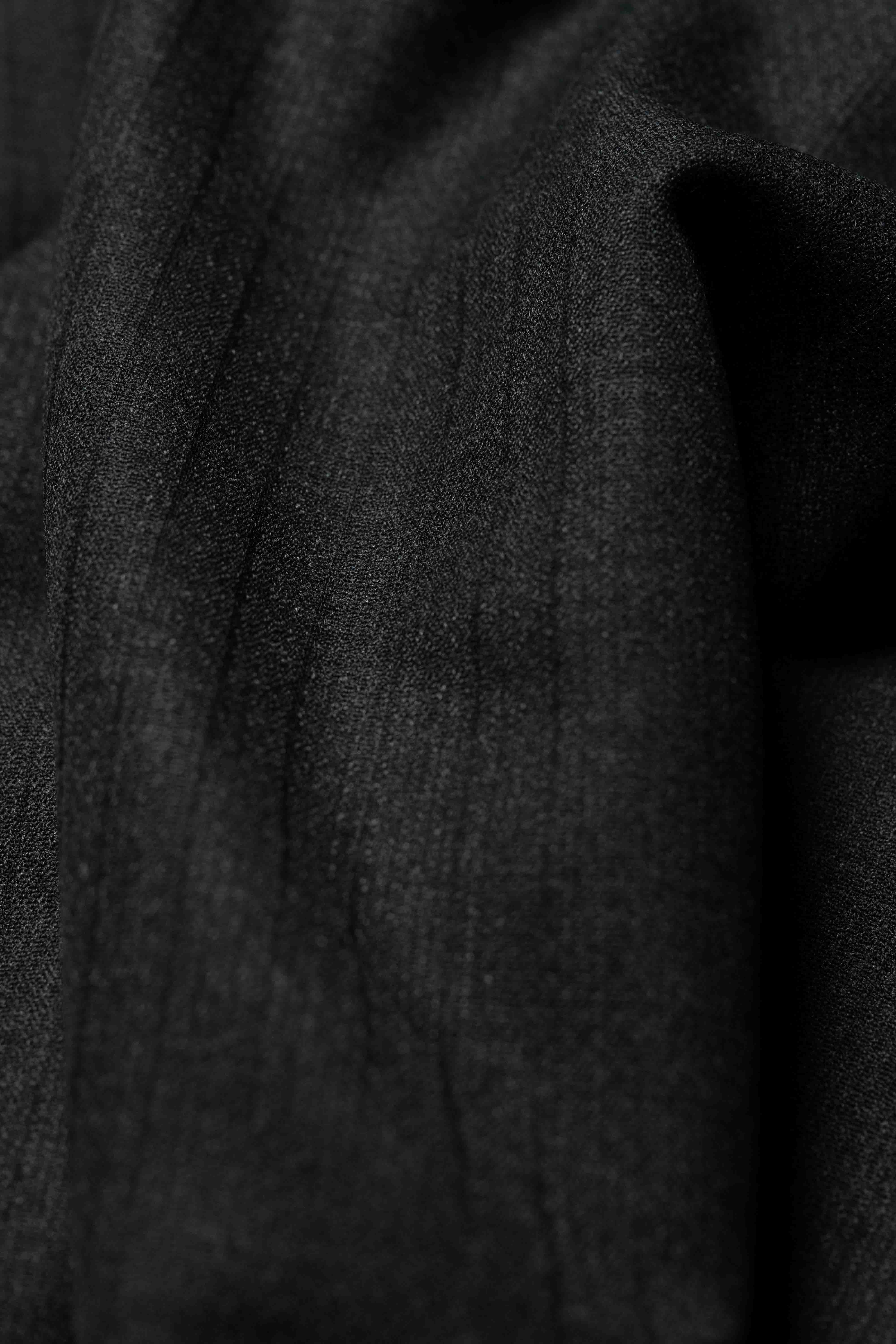 British Luxury Wool & Merino Charcoal Suit Fabric (V23434)-3.5m - Yoo's Club