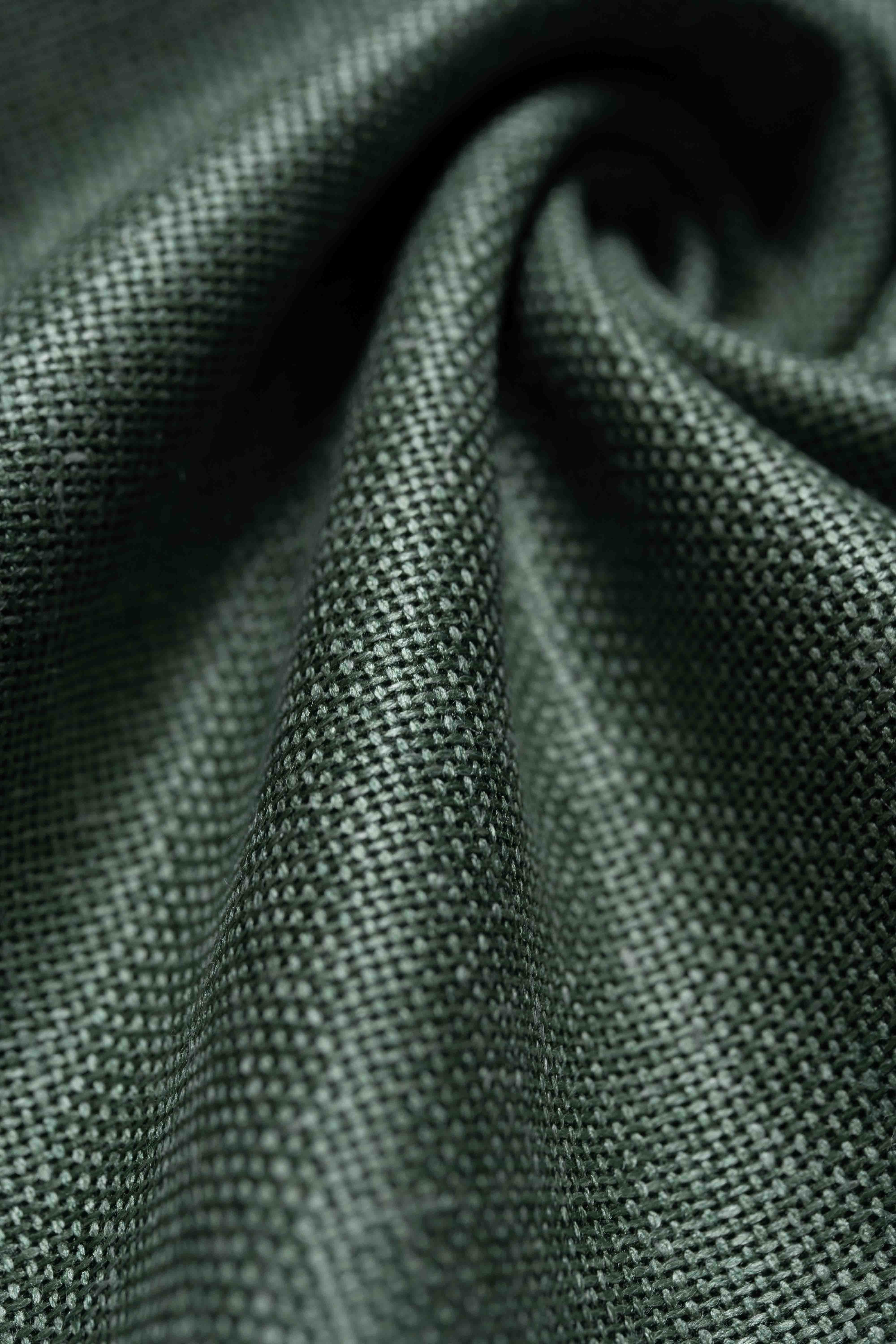 Groves & Lindley Mint Green Wool Silk Mohair Linen Suit Jacket Fabric (3919)-2.5m - Yoo's Club