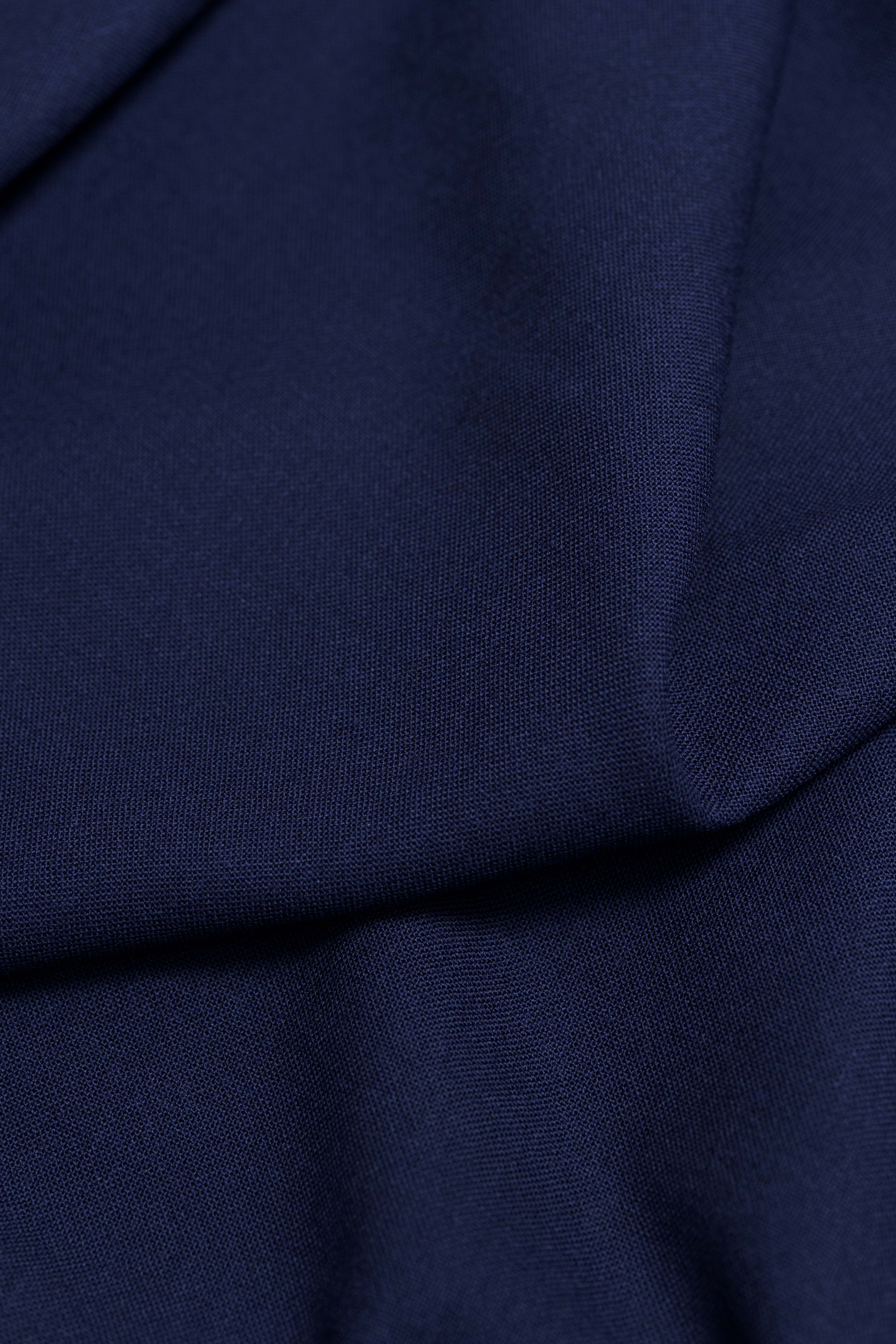 British Navy High Twist Trousers Fabric (V23287) -1.2m - Yoo's Club