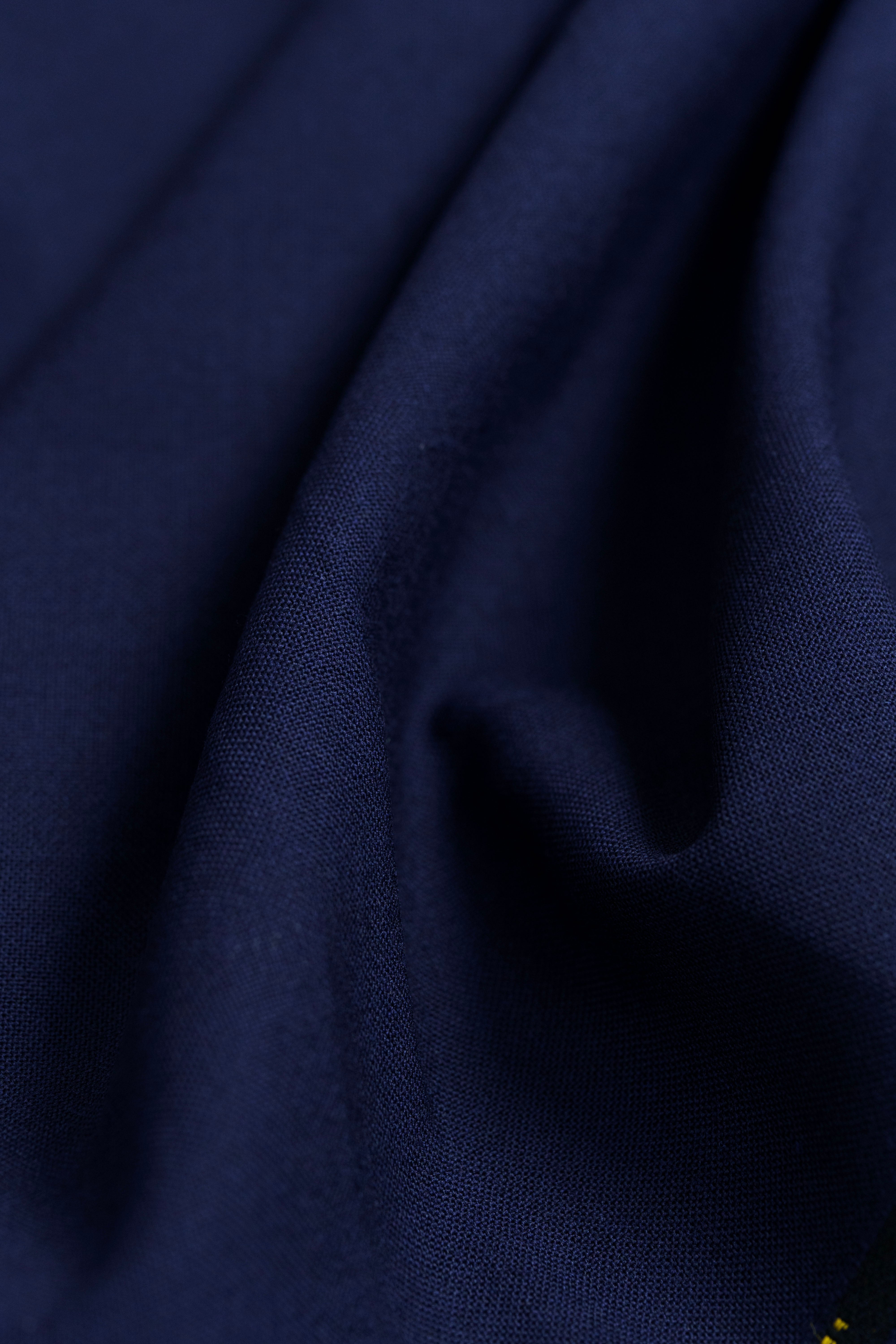 British Navy High Twist Trousers Fabric (V23287) -1.2m - Yoo's Club