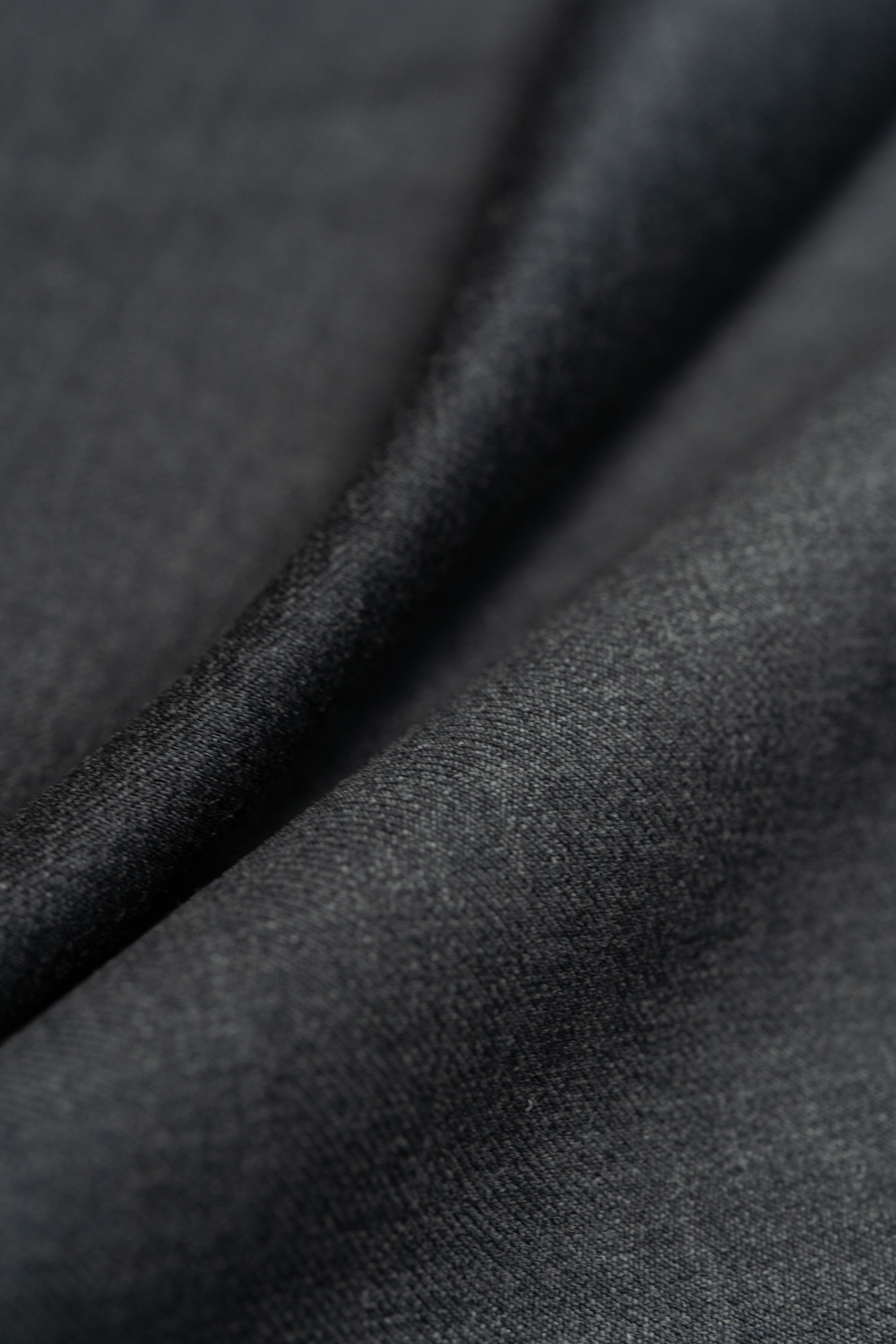 Charles Clayton Super 130's & Cashmere Suit fabric in Middle Grey - (CC101) - Yoo's Club