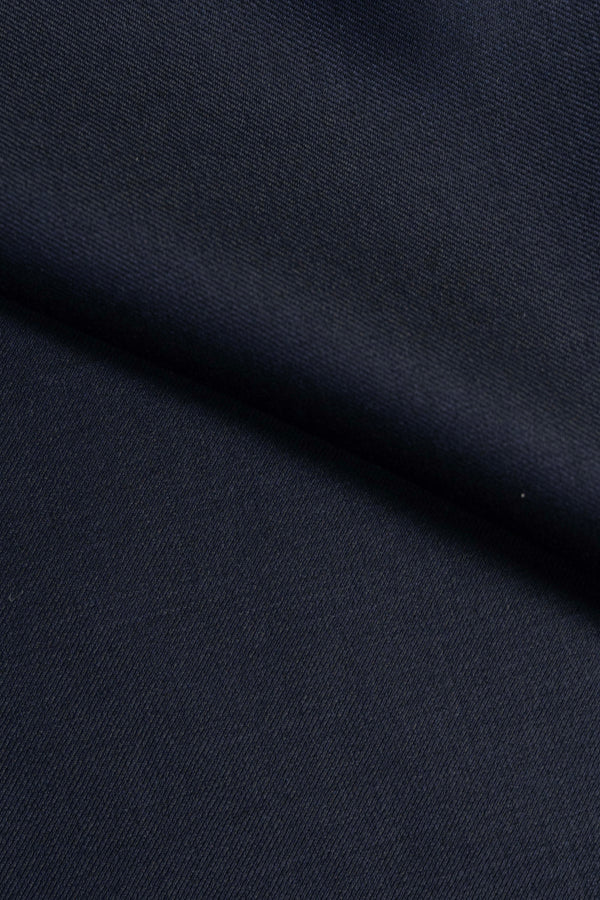 Charles Clayton Super 130's & Cashmere Suit fabric in Dark Navy - (CC102)