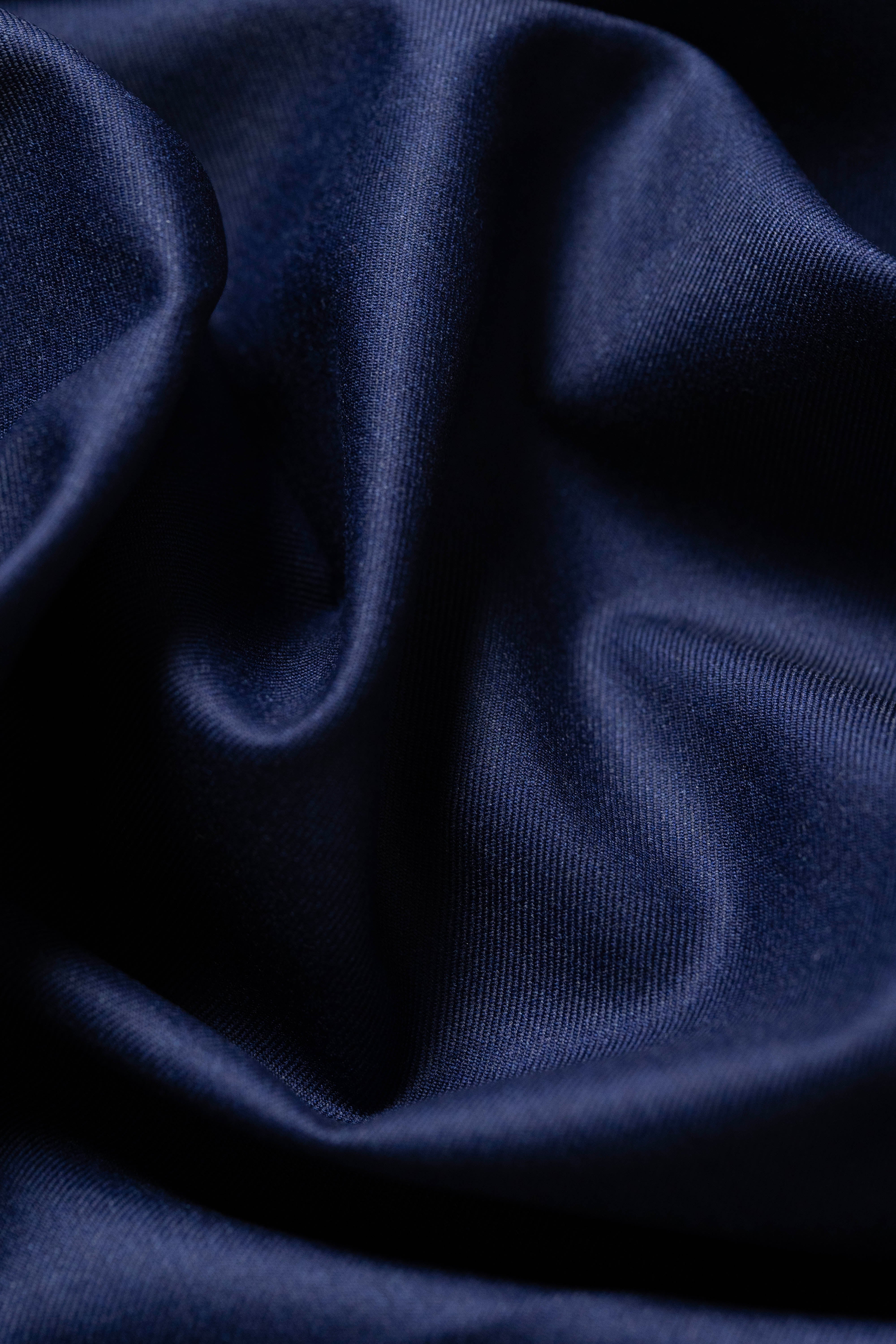 Giovanni Tonella (VBC) Navy Blue Super 120's Wool Suit Fabric (GC2547)-3.5m