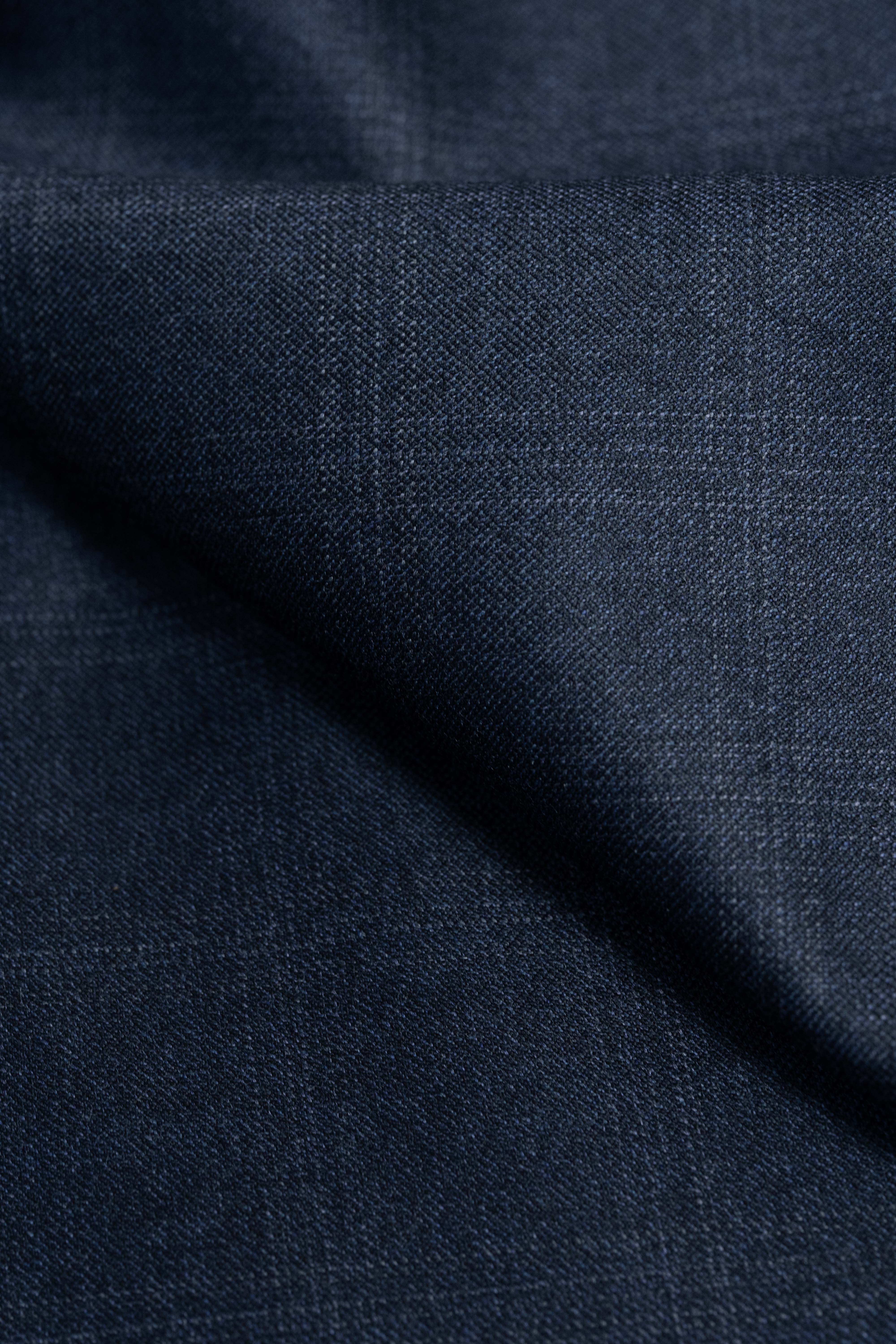 Zegna Trofeo Check Superfine Australian Wool Suit Fabric -3.2m - Yoo's Club