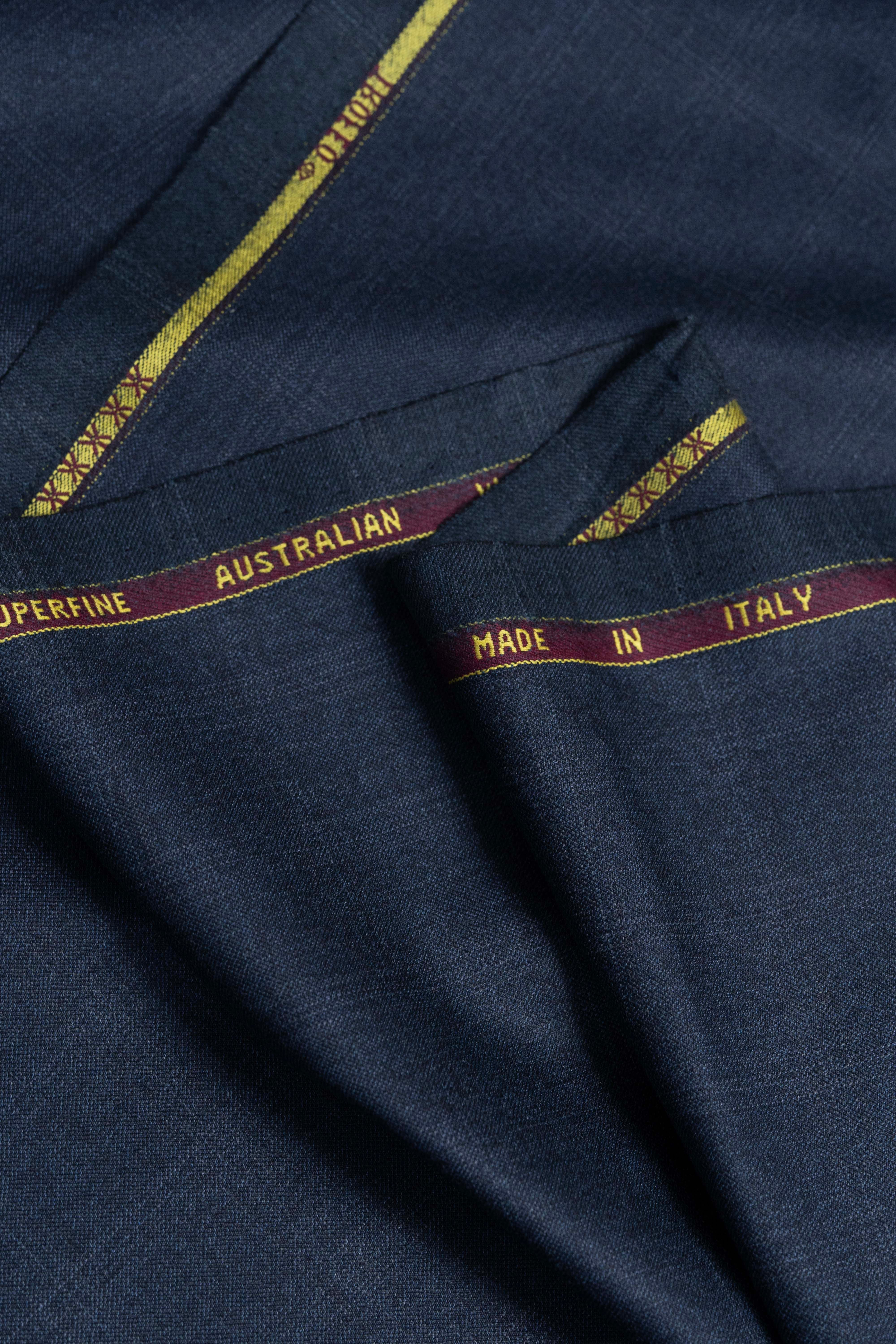 Zegna Trofeo Check Superfine Australian Wool Suit Fabric -3.2m - Yoo's Club