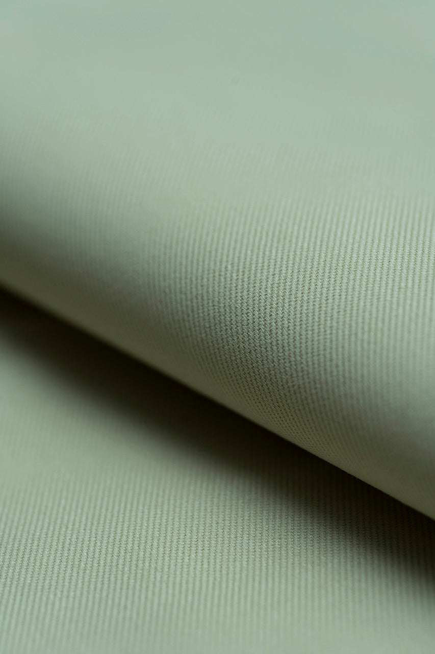 Brisbane Moss Ivory Heavy Twill Cotton (T3001)