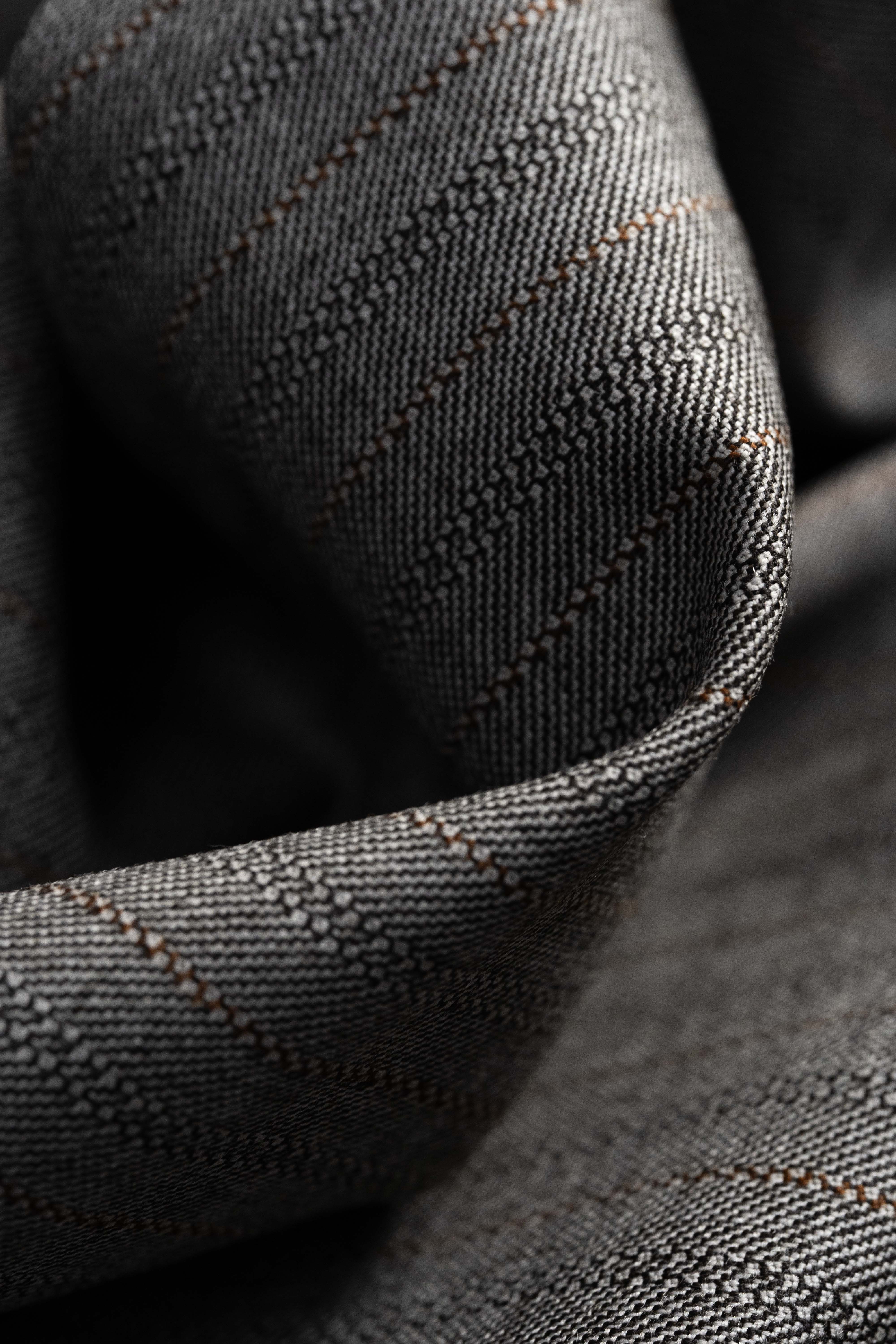 Barclays Fancy Stripe Wool Suit Fabric (V23704)-2.9m - Yoo's Club