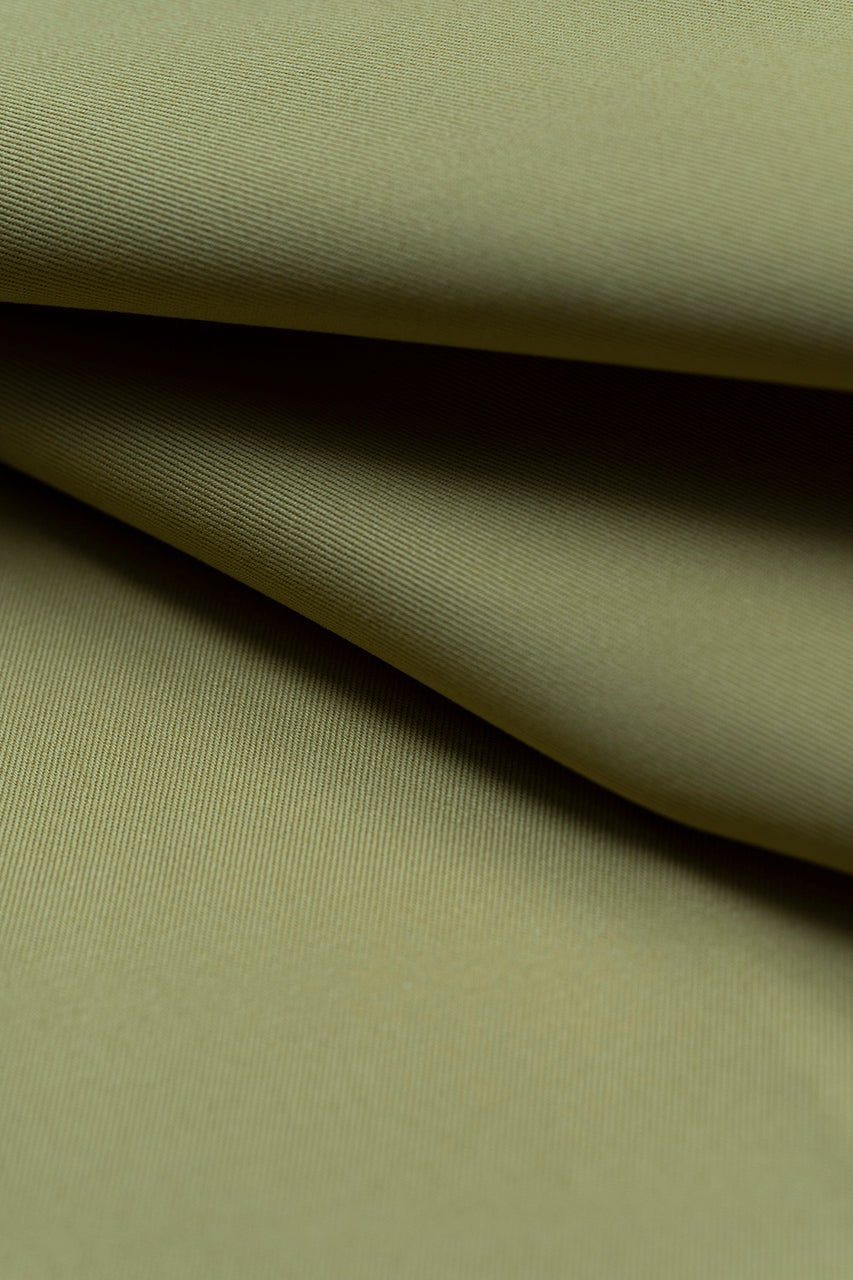 Brisbane Moss Khaki Stretch Cotton (T3104)