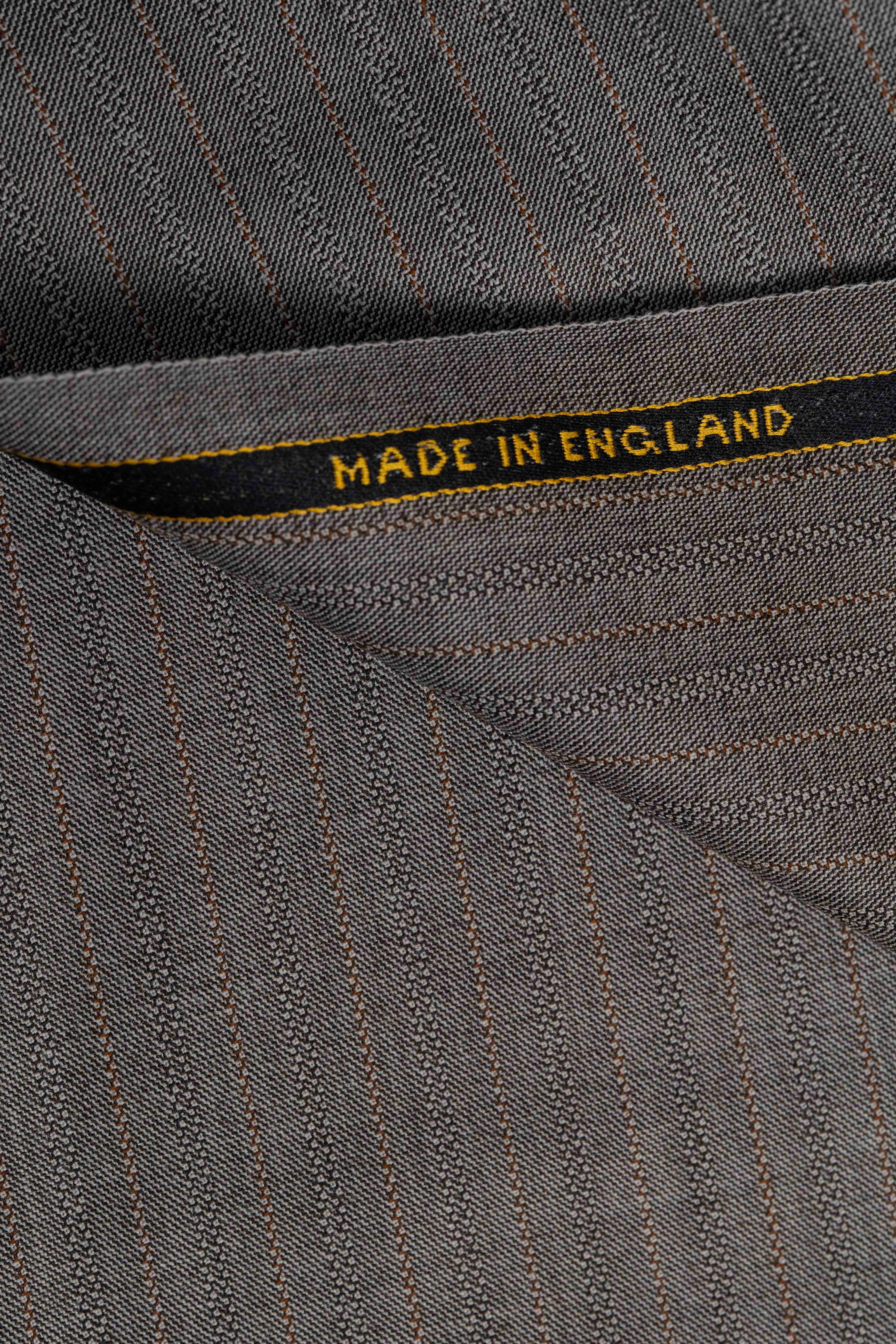 Barclays Fancy Stripe Wool Suit Fabric (V23704)-2.9m - Yoo's Club