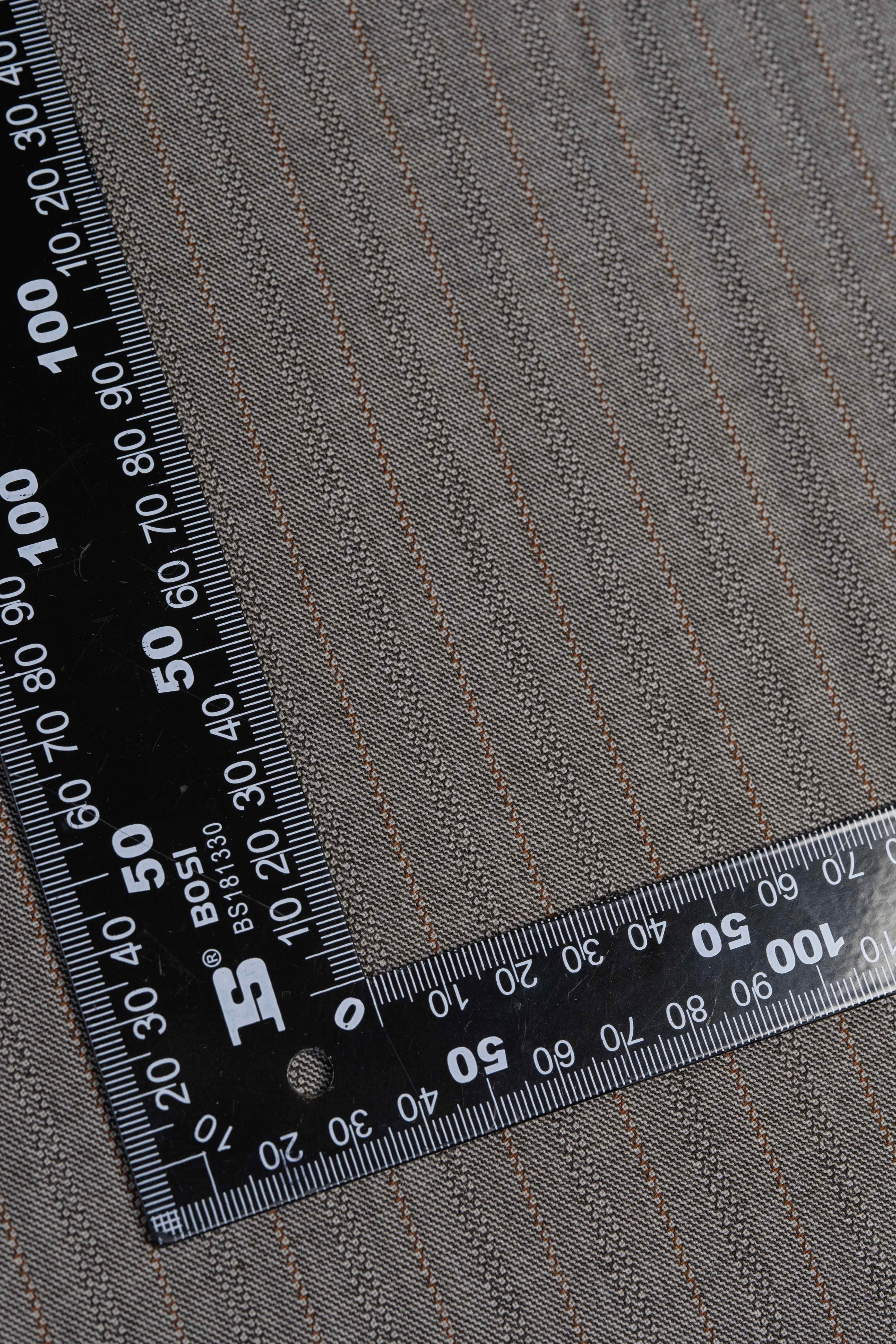 Barclays Fancy Stripe Wool Suit Fabric (V23704)-2.9m - Yoo's Club
