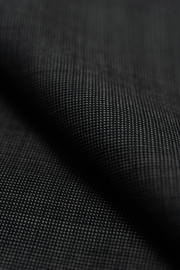VBC Dark Grey Wool & Kid Mohair Suit Fabric (V23738)-3m