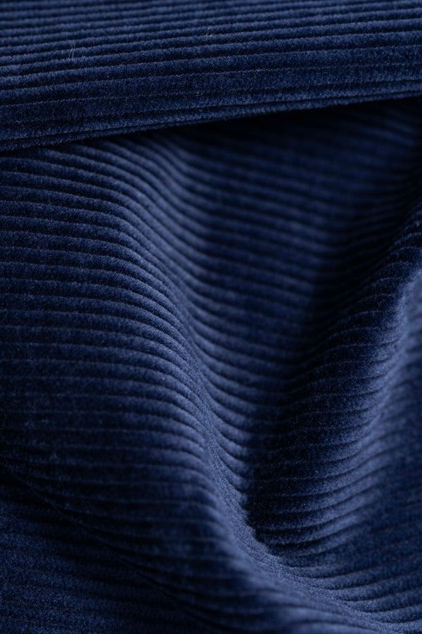 Olimpias Navy Corduroy Fabric - 2.9M