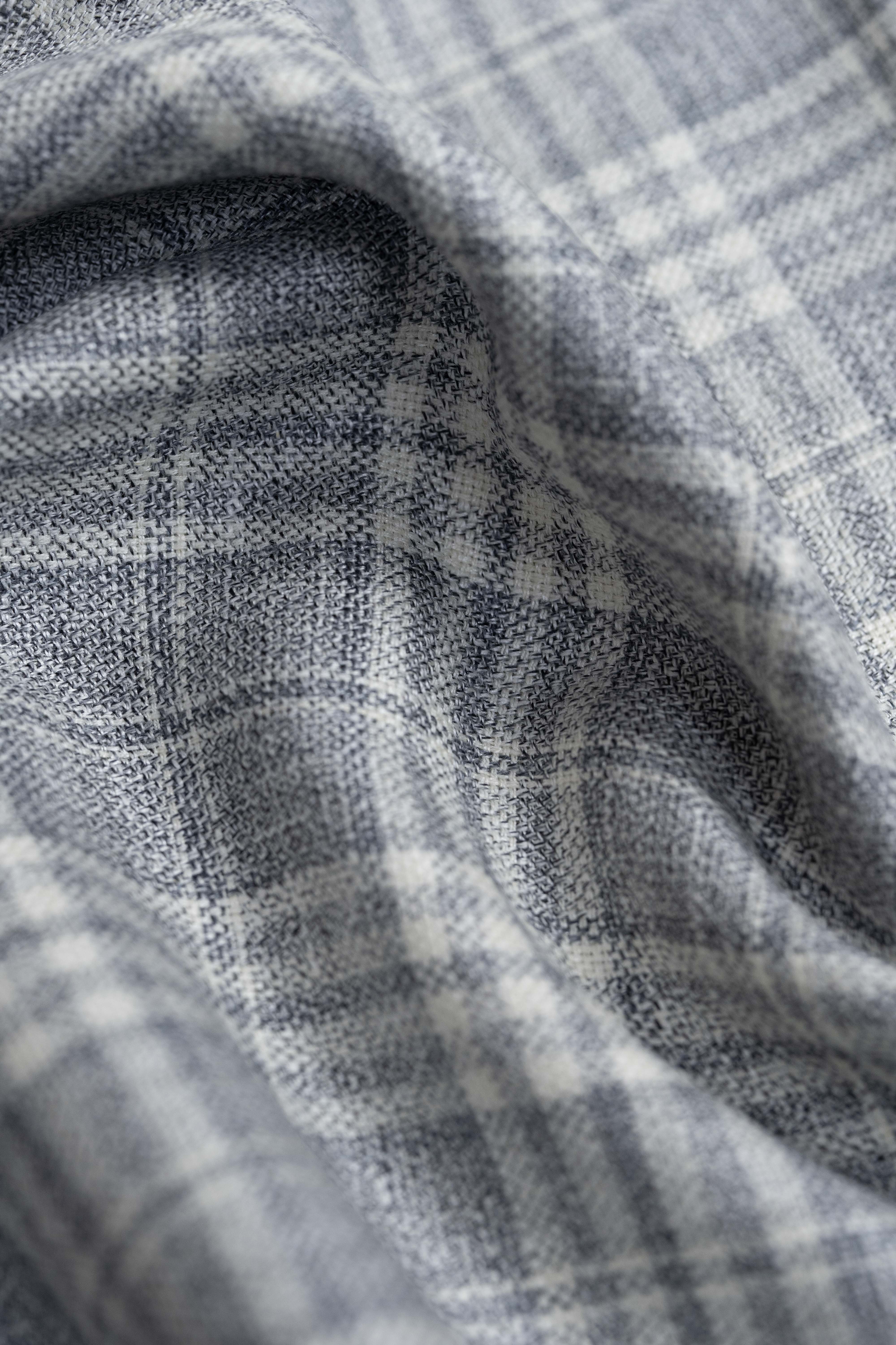 E.Thomas Wool Silk Linen Jacketing Fabric