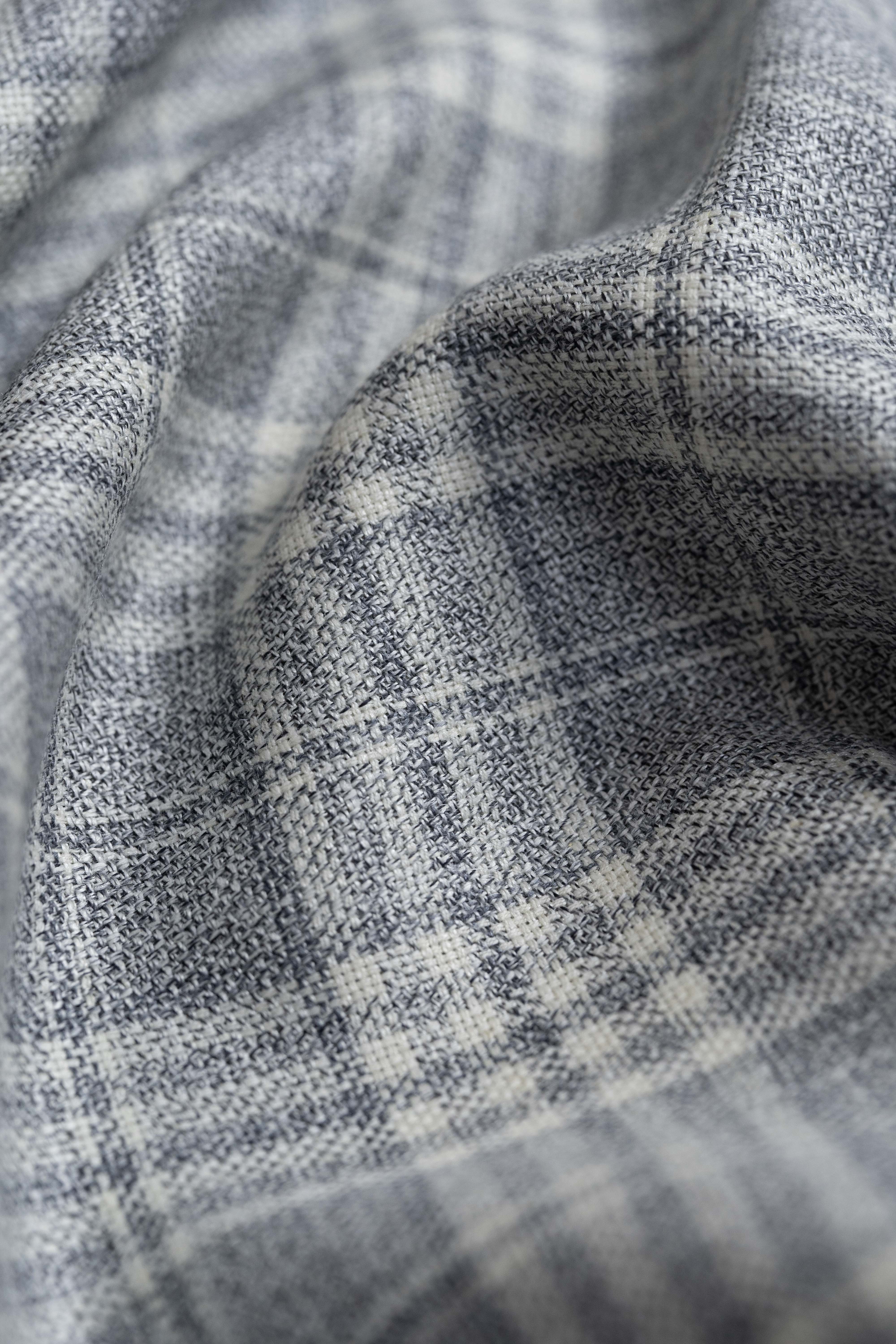 E.Thomas Wool Silk Linen Jacketing Fabric