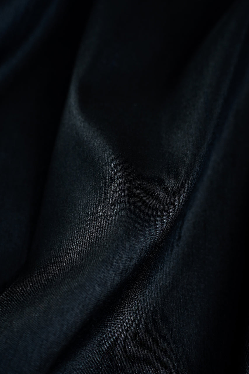 Kintoki Kiji Dupioni Silk in Black GW50-01 - Yoo's Club