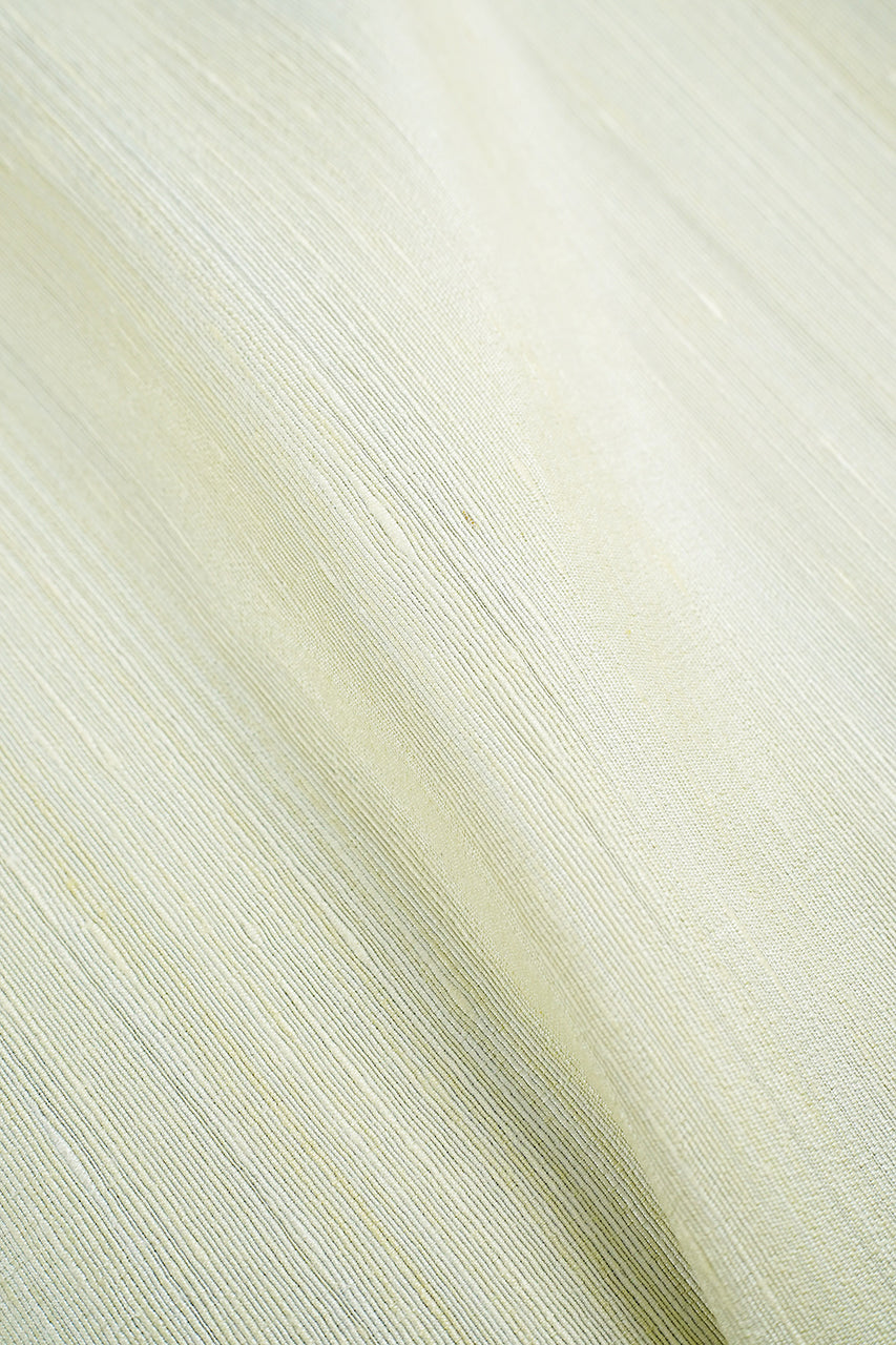 Kintoki Kiji Dupioni Silk in Cream White GW50-02 - Yoo's Club