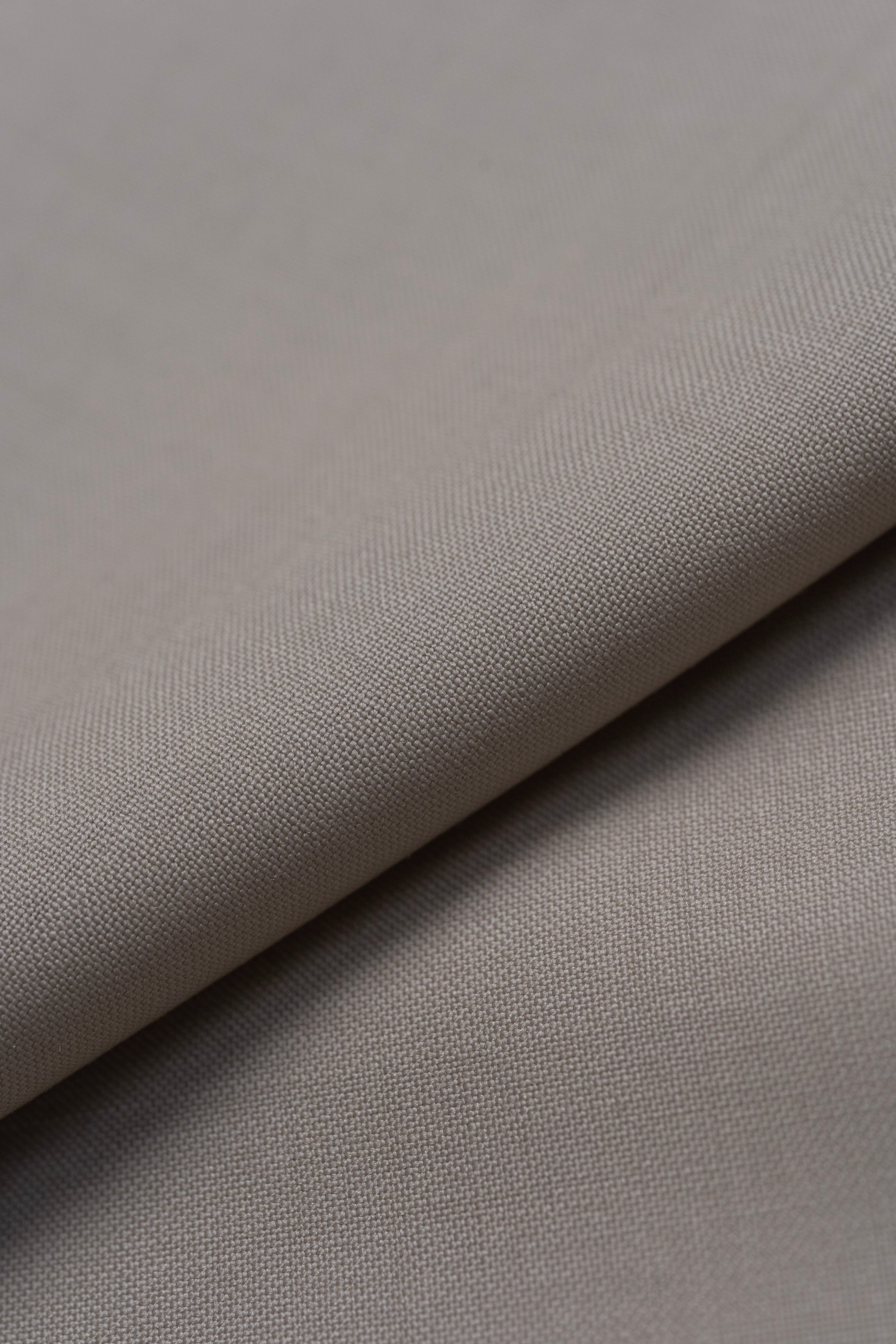 Barrington Simply Taupe Plain 150 Cashmino Suit Fabric