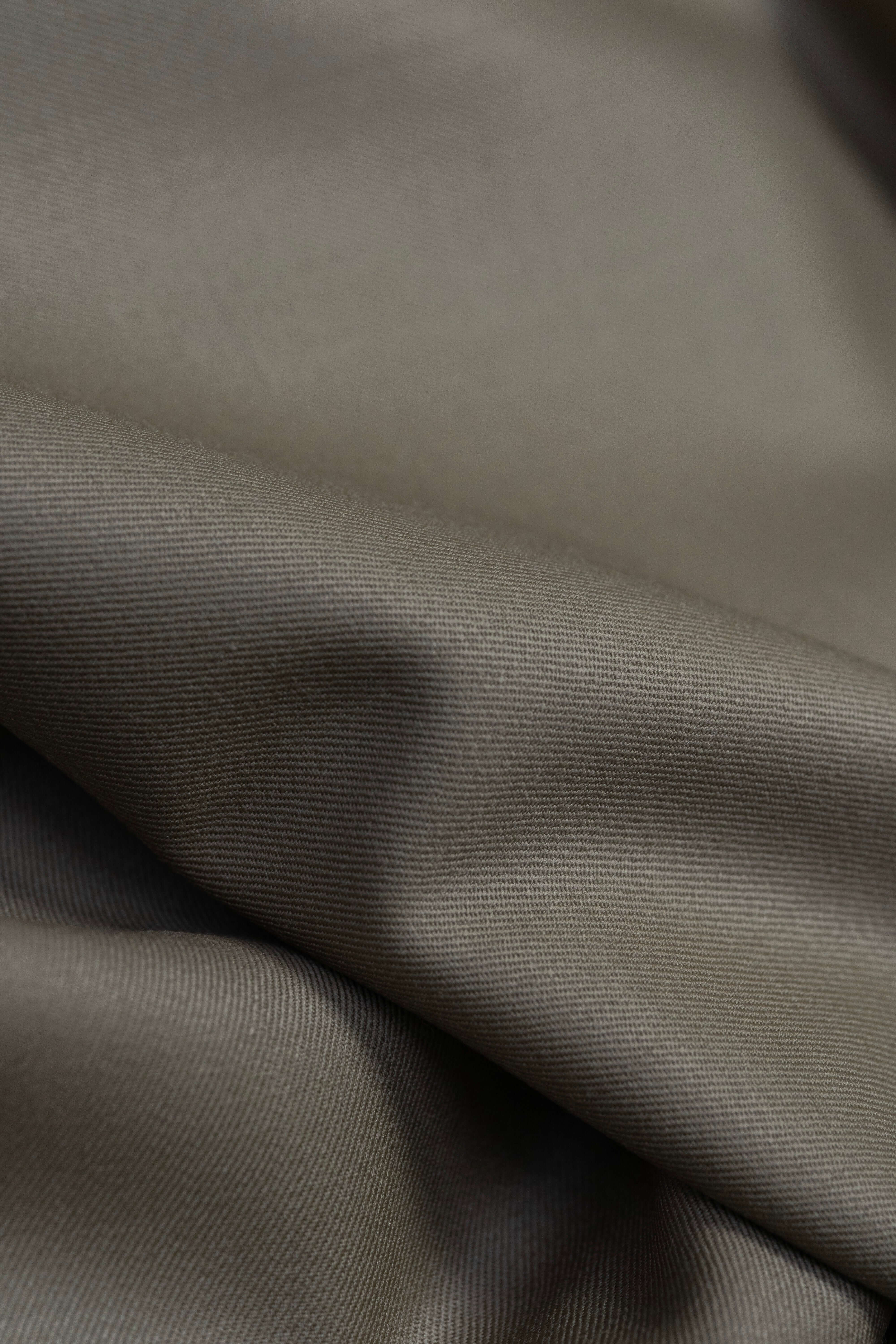Groves & Lindley Khaki Super 120s Twill Wool Suit Fabric