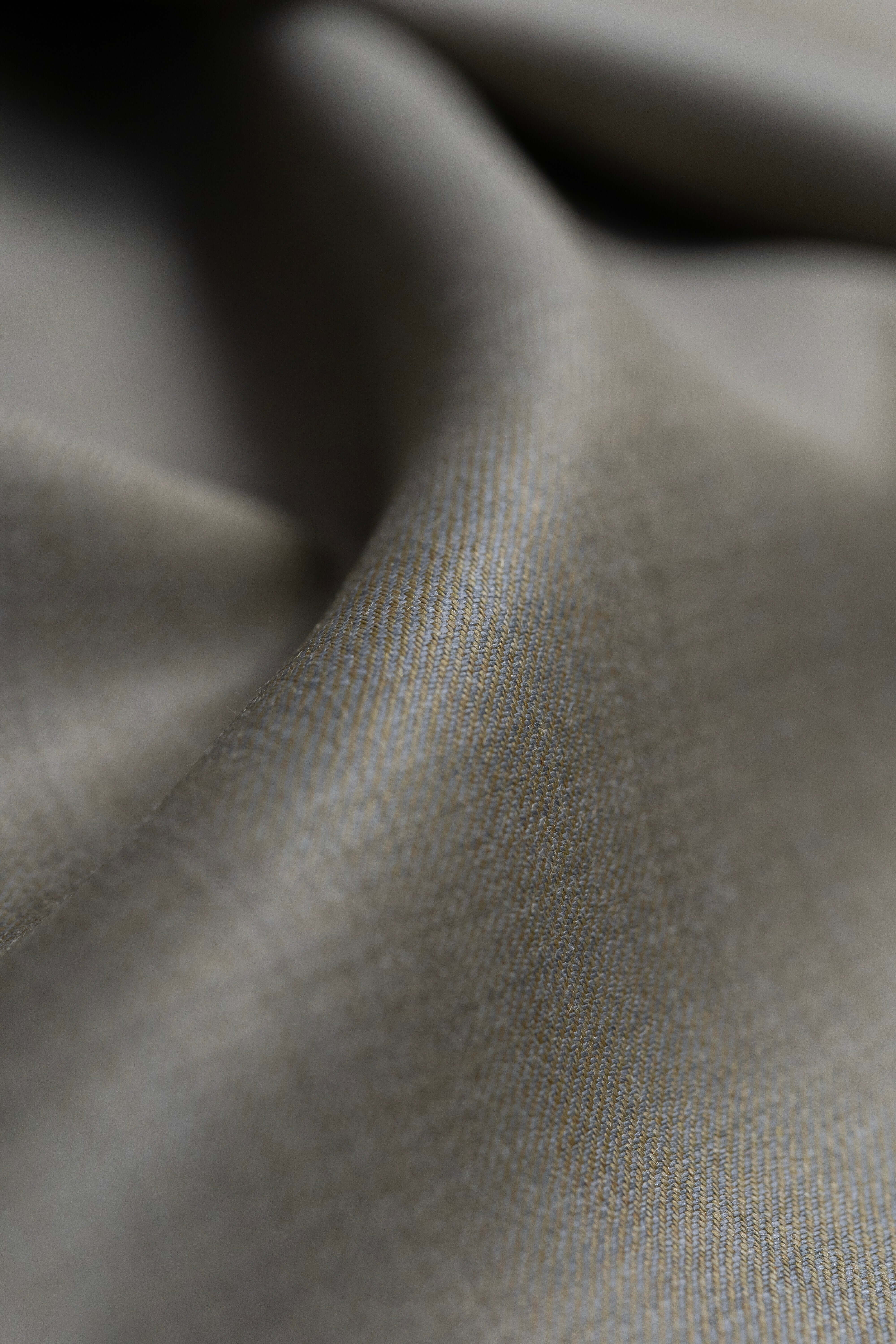 Dormeuil Amadeus 365 Taupe Worsted Wool Suiting Fabric - 1.5 Meters