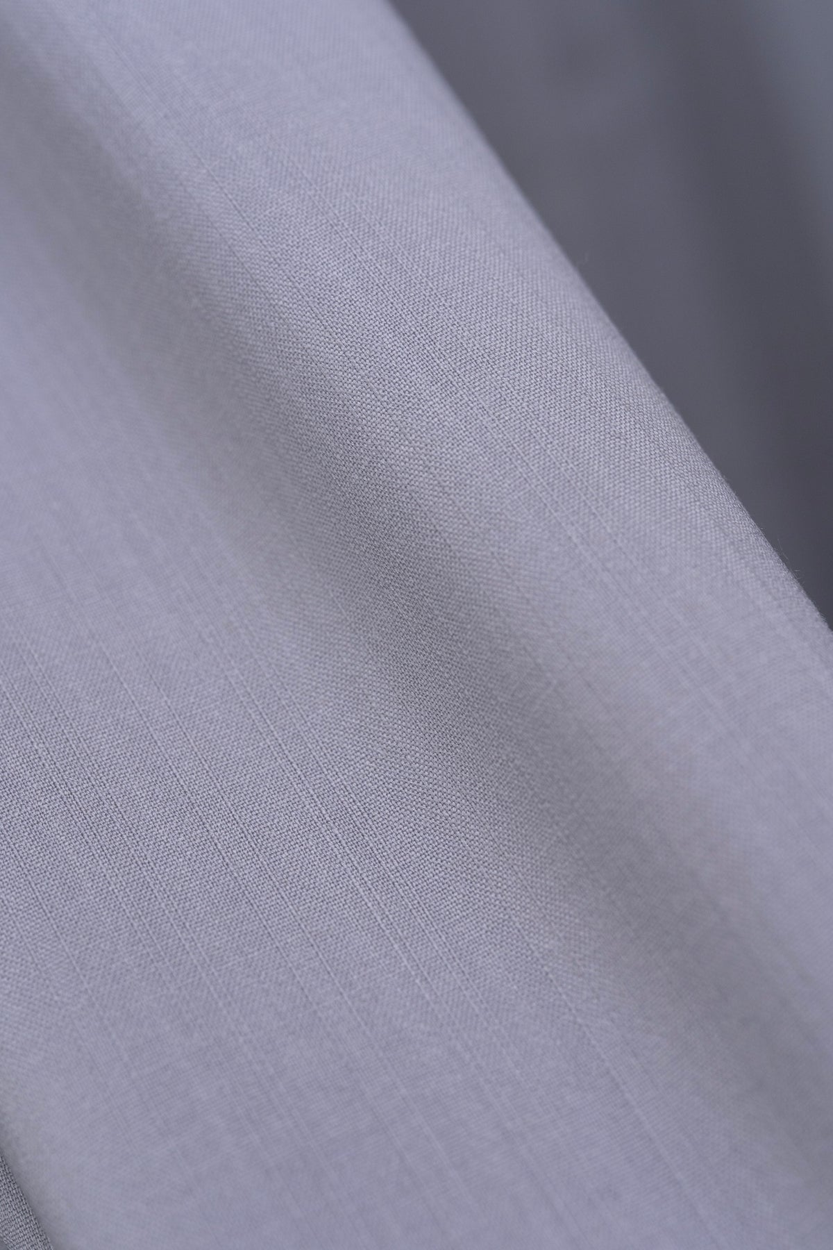 Wain Shiell Grey Subtle Stripe Wool Suiting Fabric (V26011) -2.9 Meters - Yoo's Club