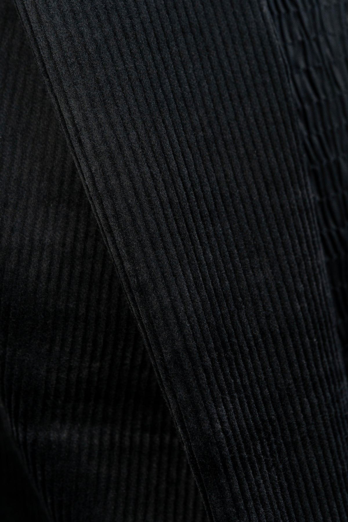 Vintage Black Corduroy Trousers Fabric (V26010)- 1.7 Meters - Yoo's Club