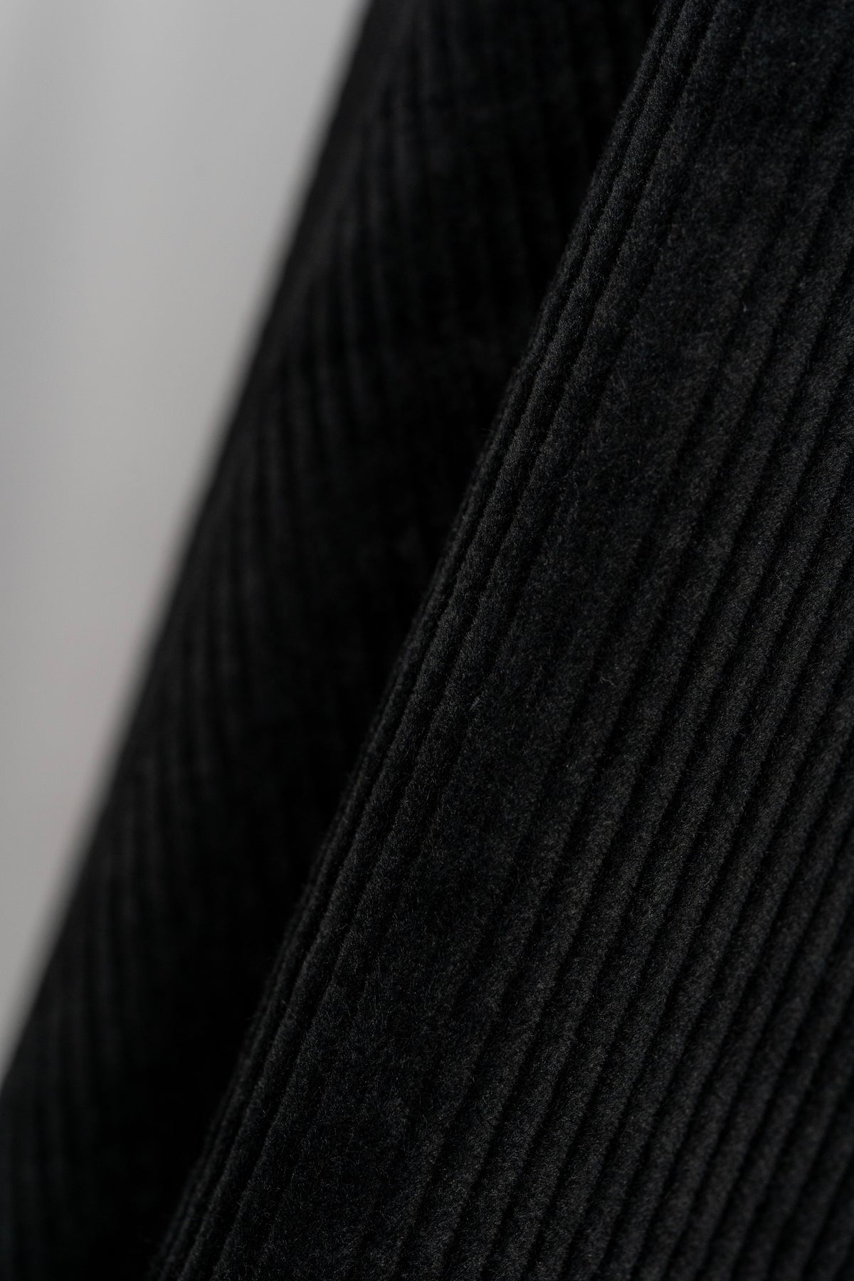 Vintage Black Corduroy Trousers Fabric (V26010)- 1.7 Meters - Yoo's Club