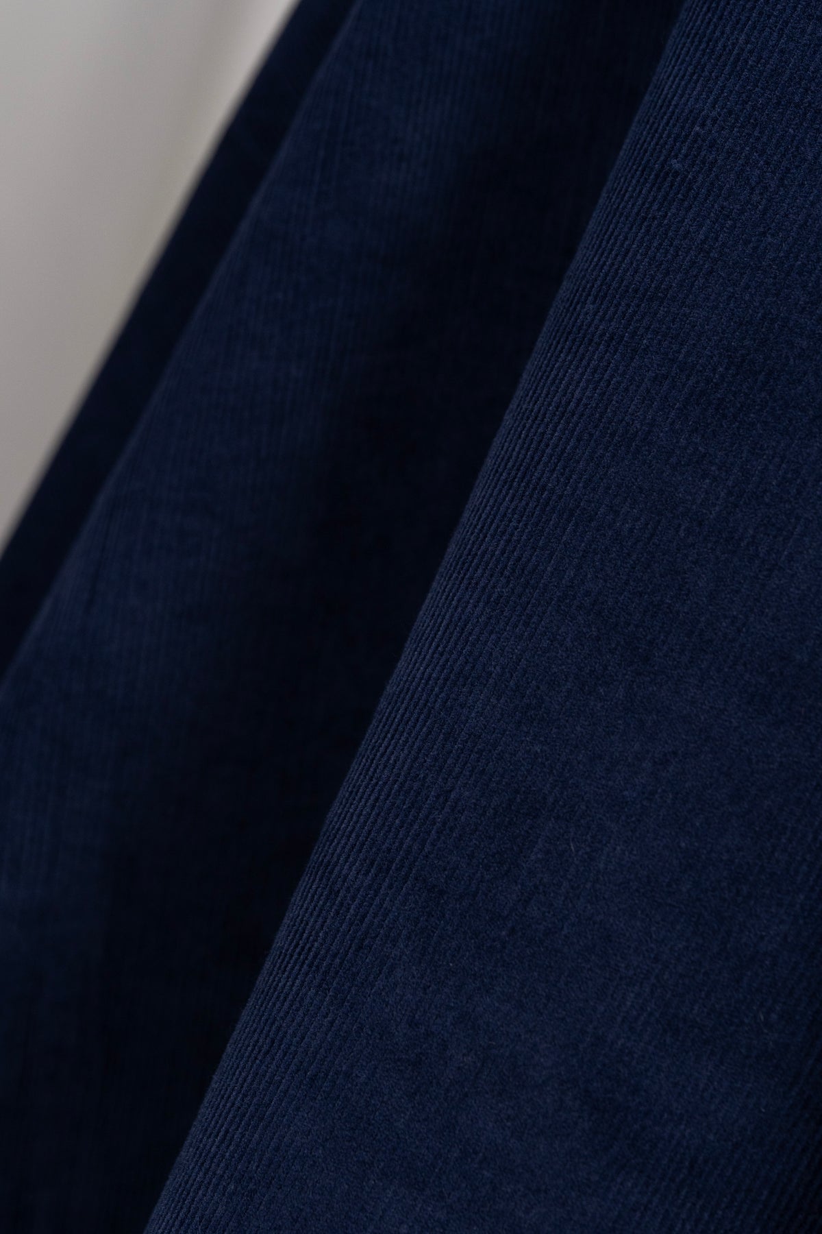 Royal Blue Cotton Blend Corduroy Trousers Fabric (V26020)- 1.85 Meters - Yoo's Club