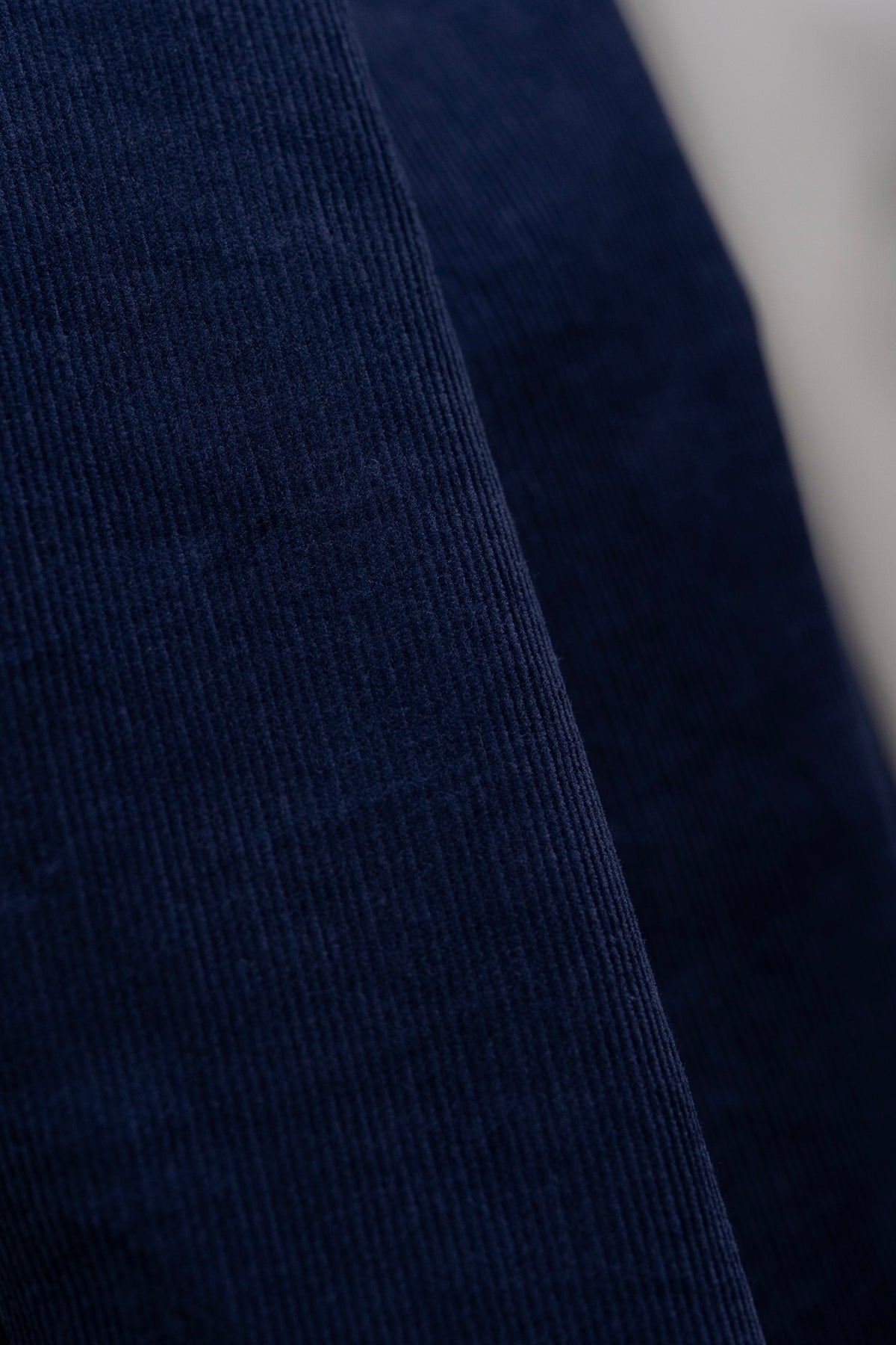 Royal Blue Cotton Blend Corduroy Trousers Fabric (V26020)- 1.85 Meters - Yoo's Club