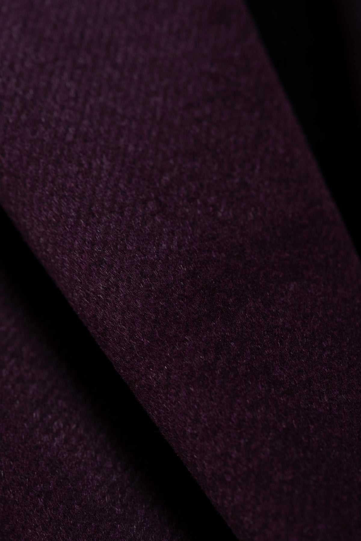 Vintage Burgundy Heavy Wool Suit Jacket Fabric (V26013)- 2.3 Meters - Yoo's Club