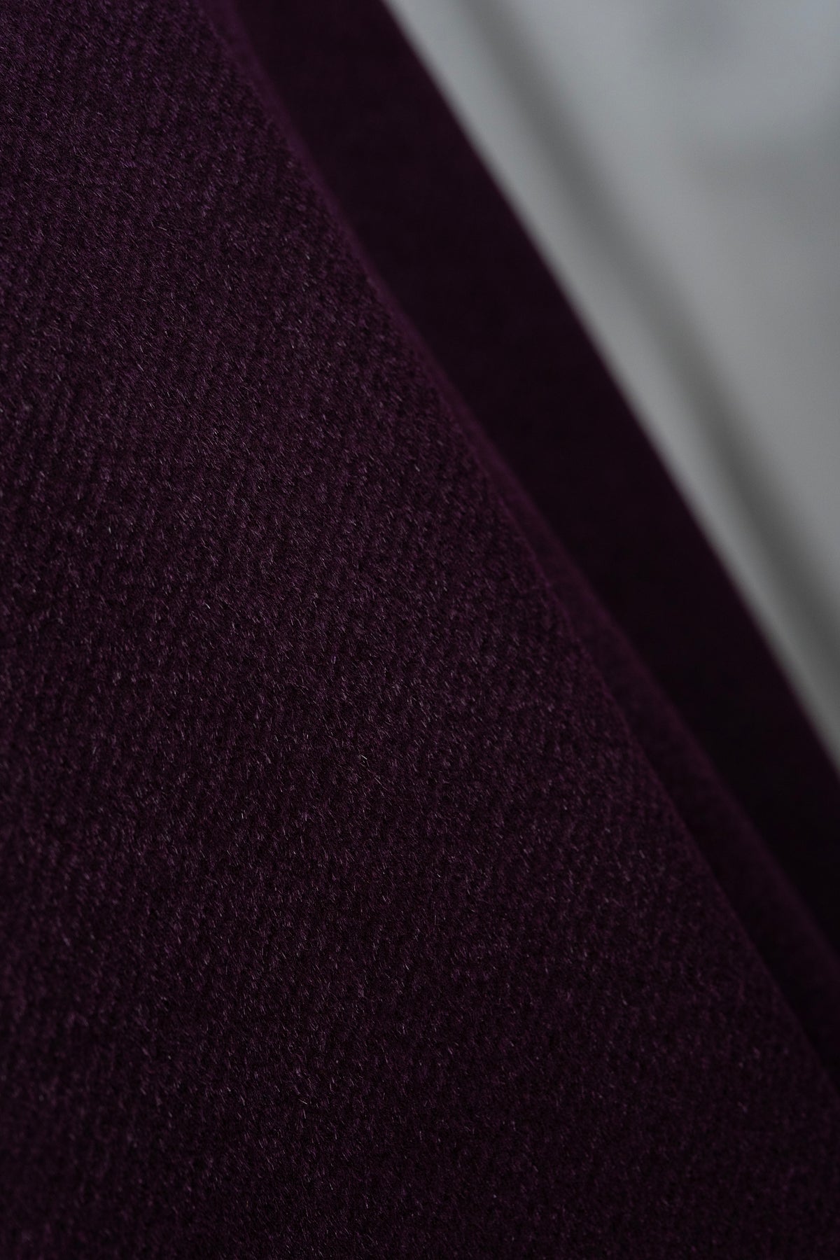 Vintage Burgundy Heavy Wool Suit Jacket Fabric (V26013)- 2.3 Meters - Yoo's Club