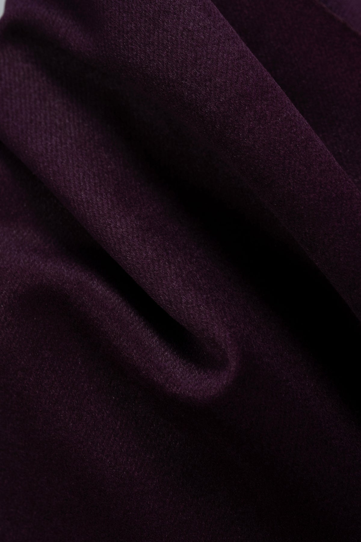 Vintage Burgundy Heavy Wool Suit Jacket Fabric (V26013)- 2.3 Meters - Yoo's Club