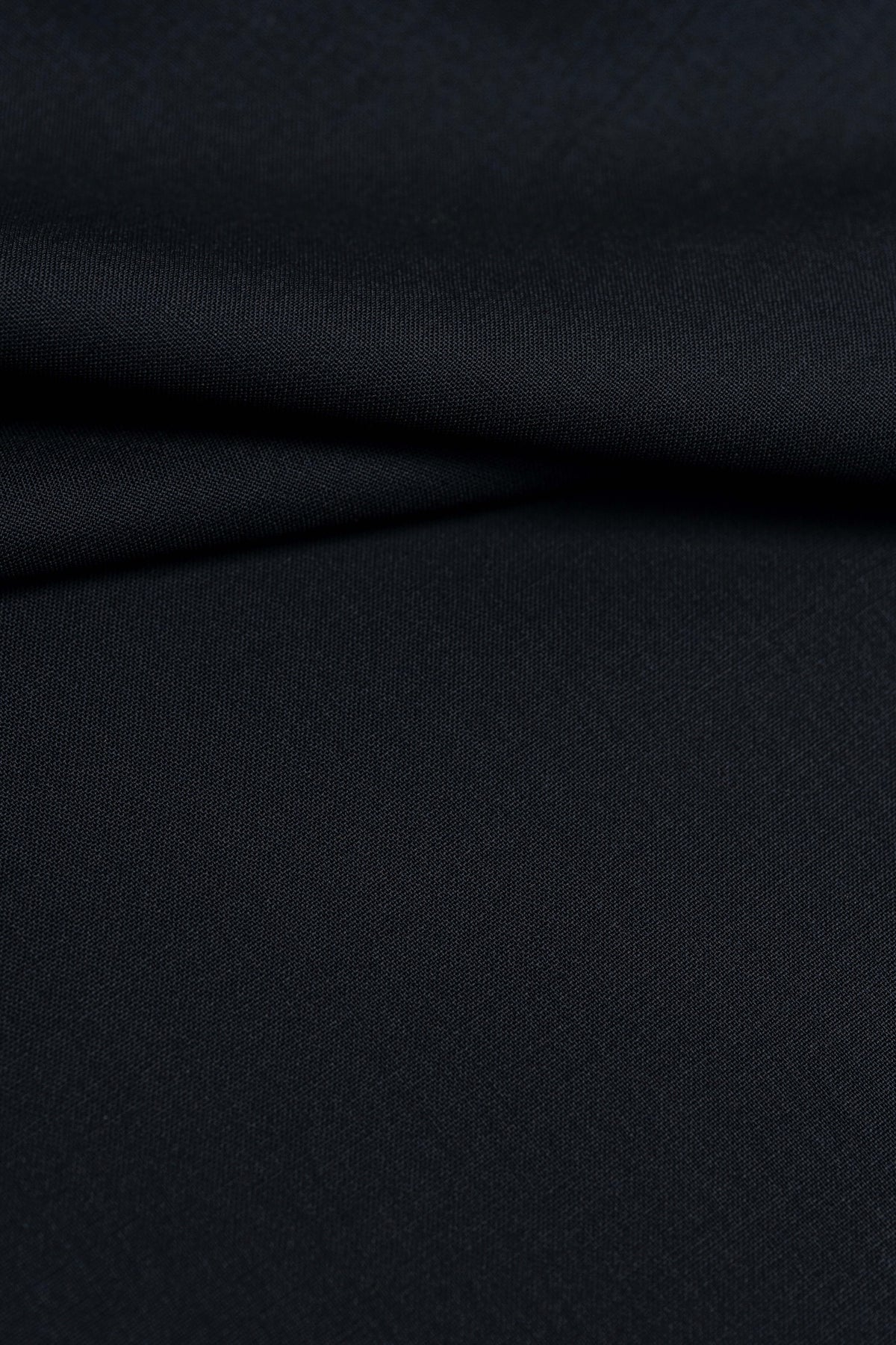 VBC Midnight Blue Super 120's Wool Suiting Fabric - Yoo's Club