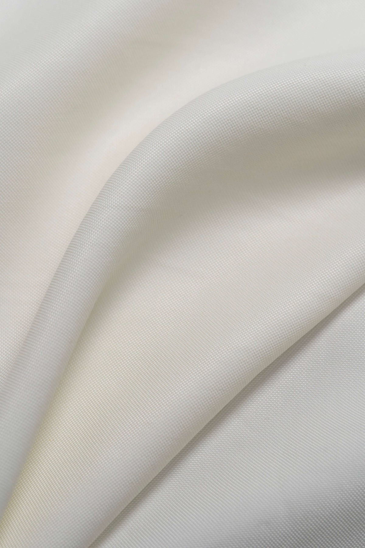 Off White Linen in Oxfor Weave Made in Japan