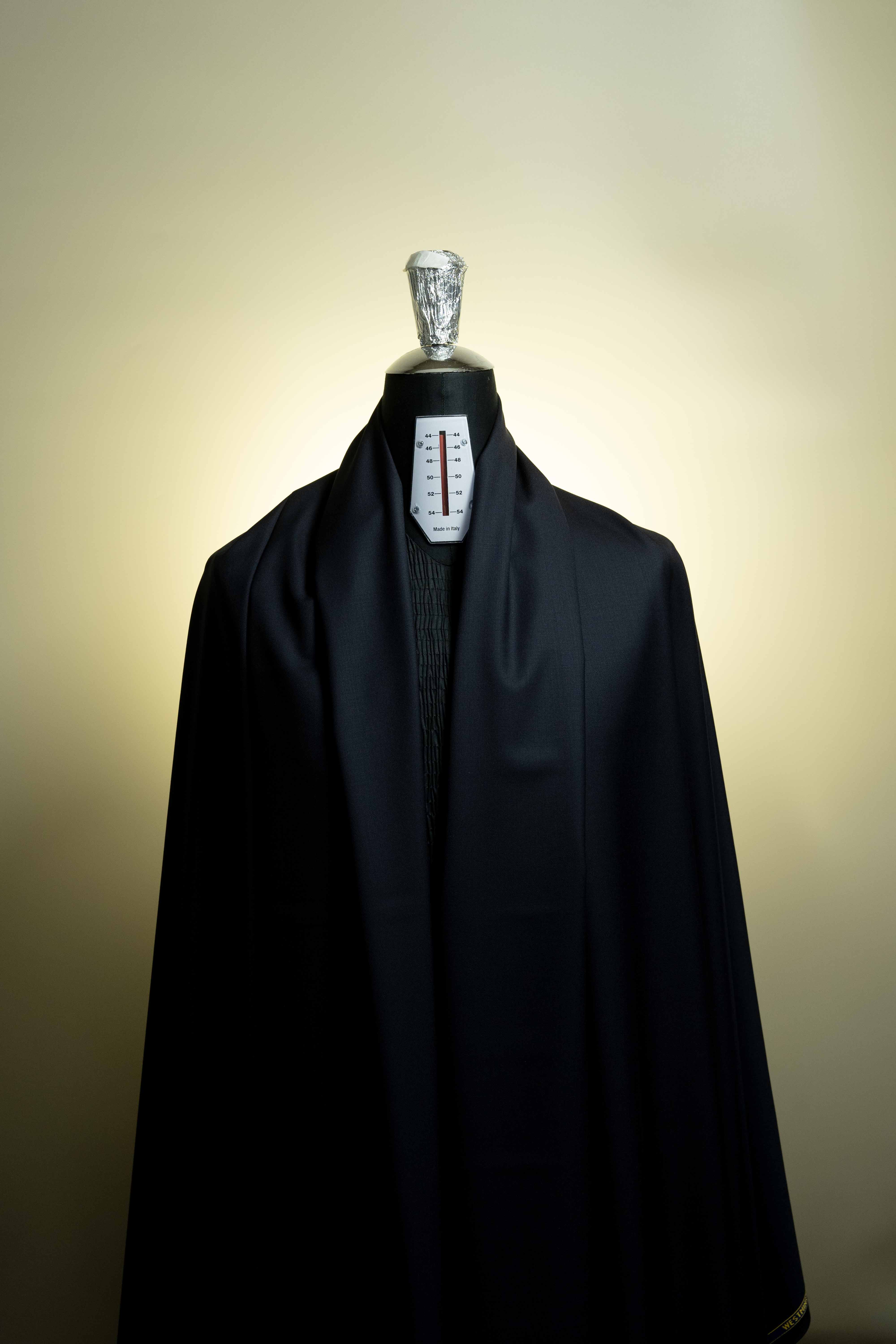 England Midnight Blue 160's & Cashmere Suiting (V23524) -3.1m