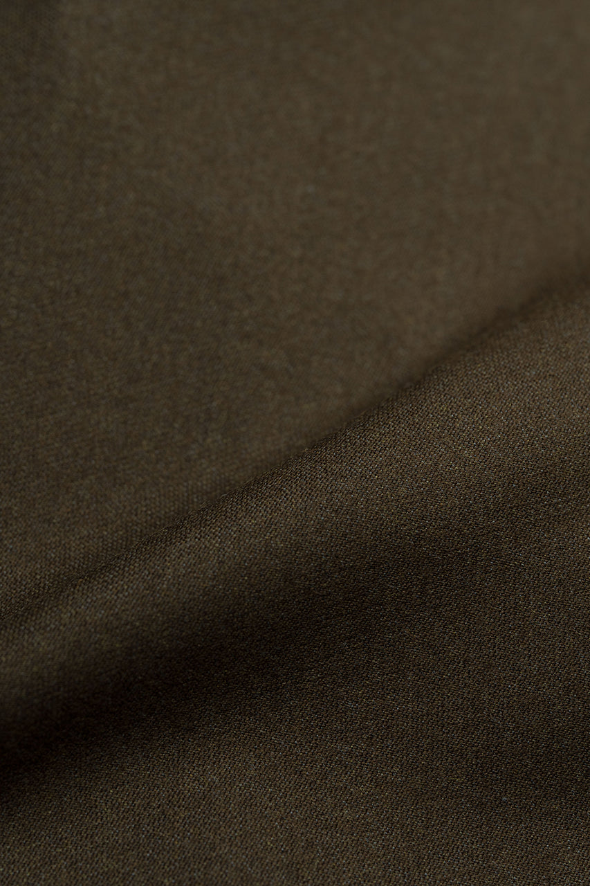 4100131 Brown Twill Wool for Trousers-1.4m