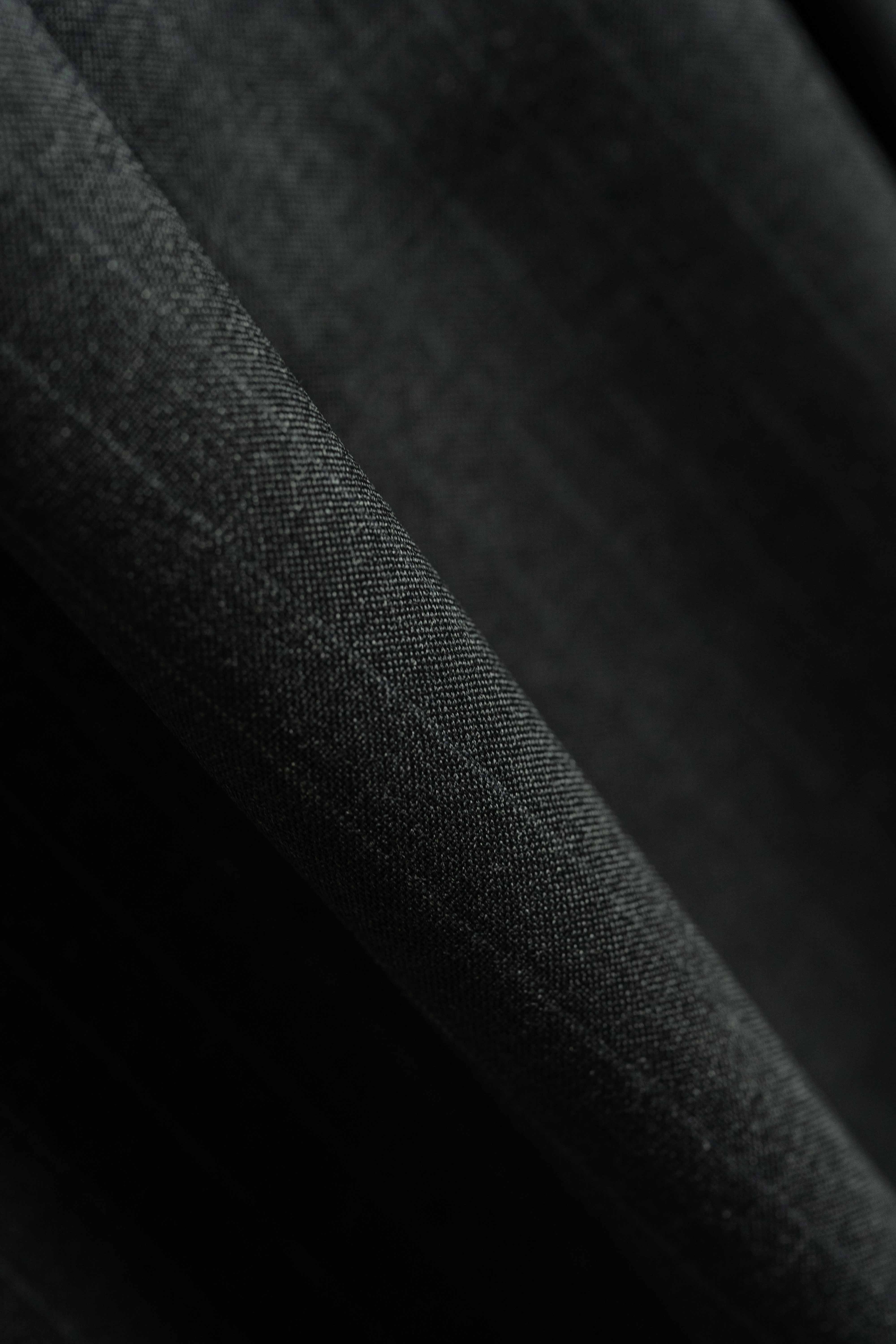 Hihg Twist Dark Grey 120's Wool Cashmere Wool Suit Fabric showing texture and quality – ideal for tailored suit fabric.