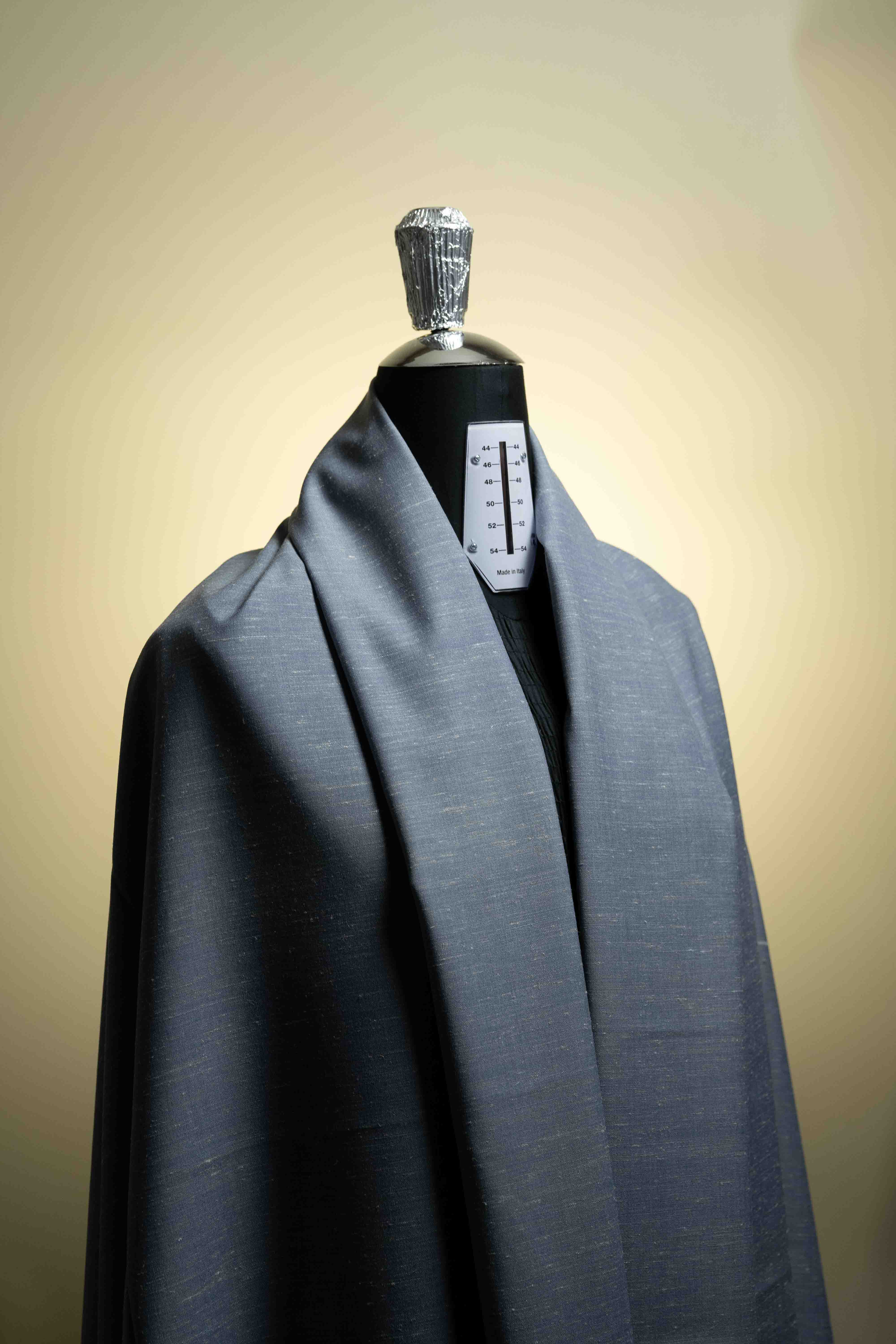 Schoeller Blue Wool Blend Suit Fabric (V23535) -3.1m