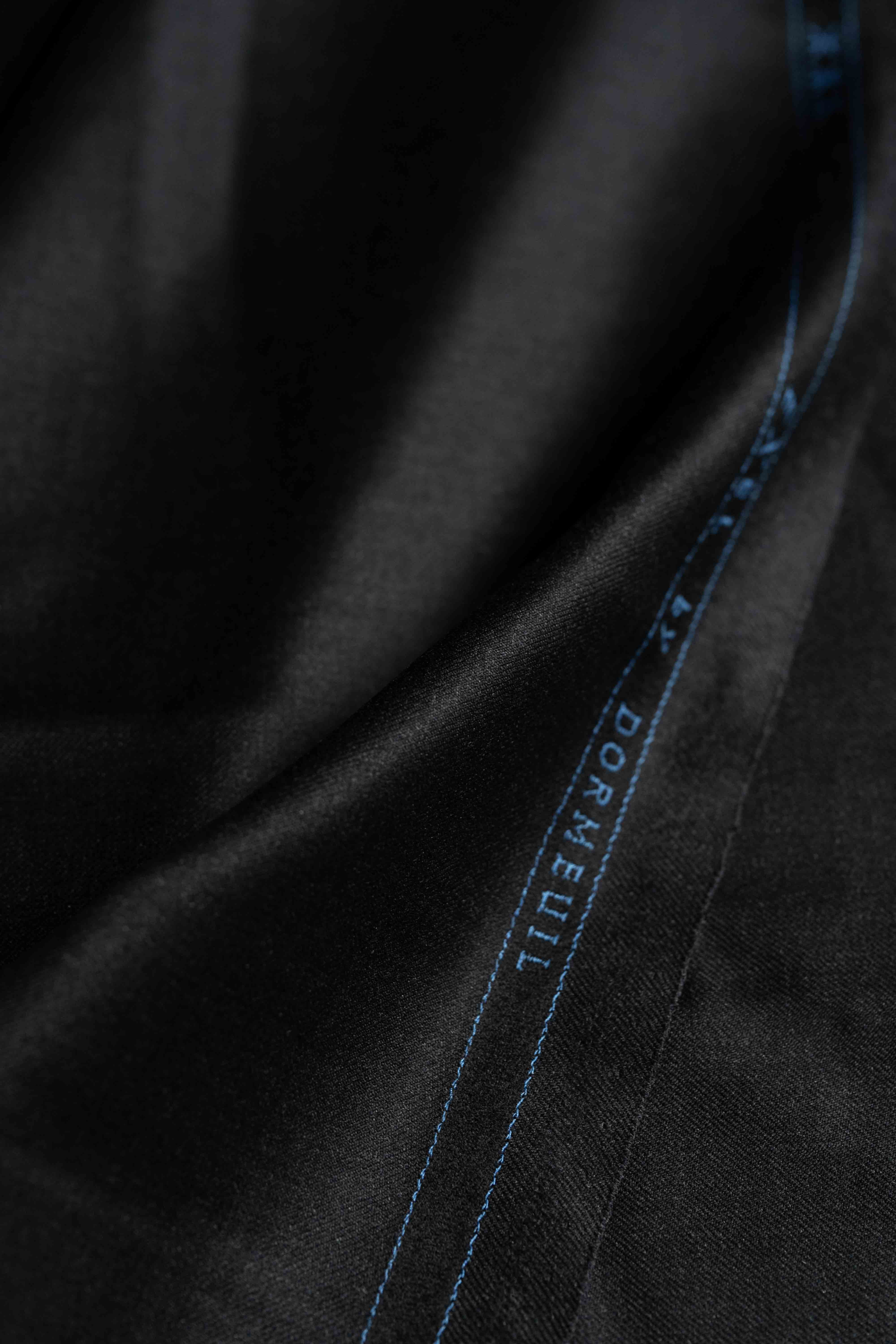 Dormeuil Excel Grey Merino Wool Suit Fabric (GC39562)-1.9m