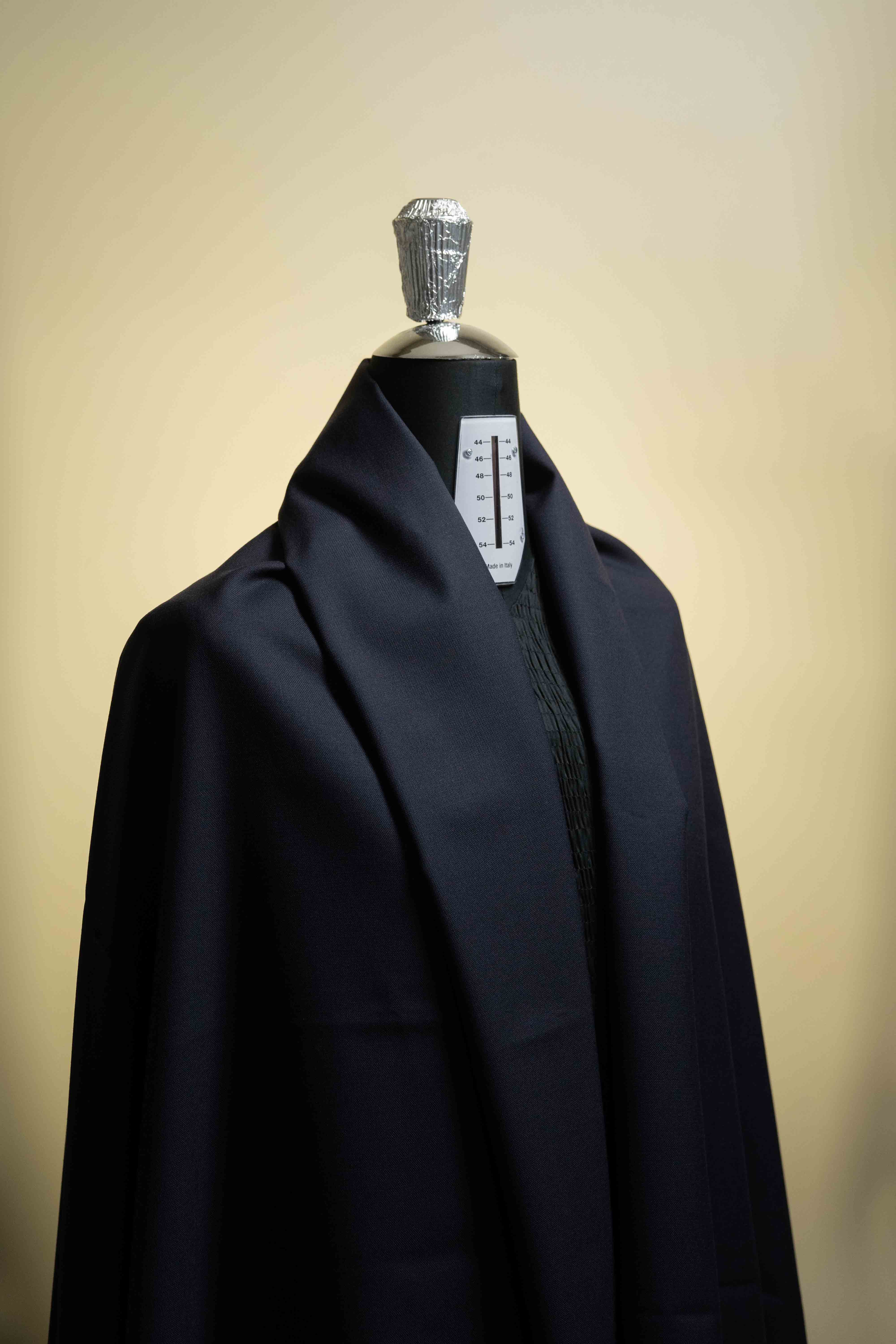 Men Suit Fabric from Dormeuil High Twist Navy Wool -2.2m