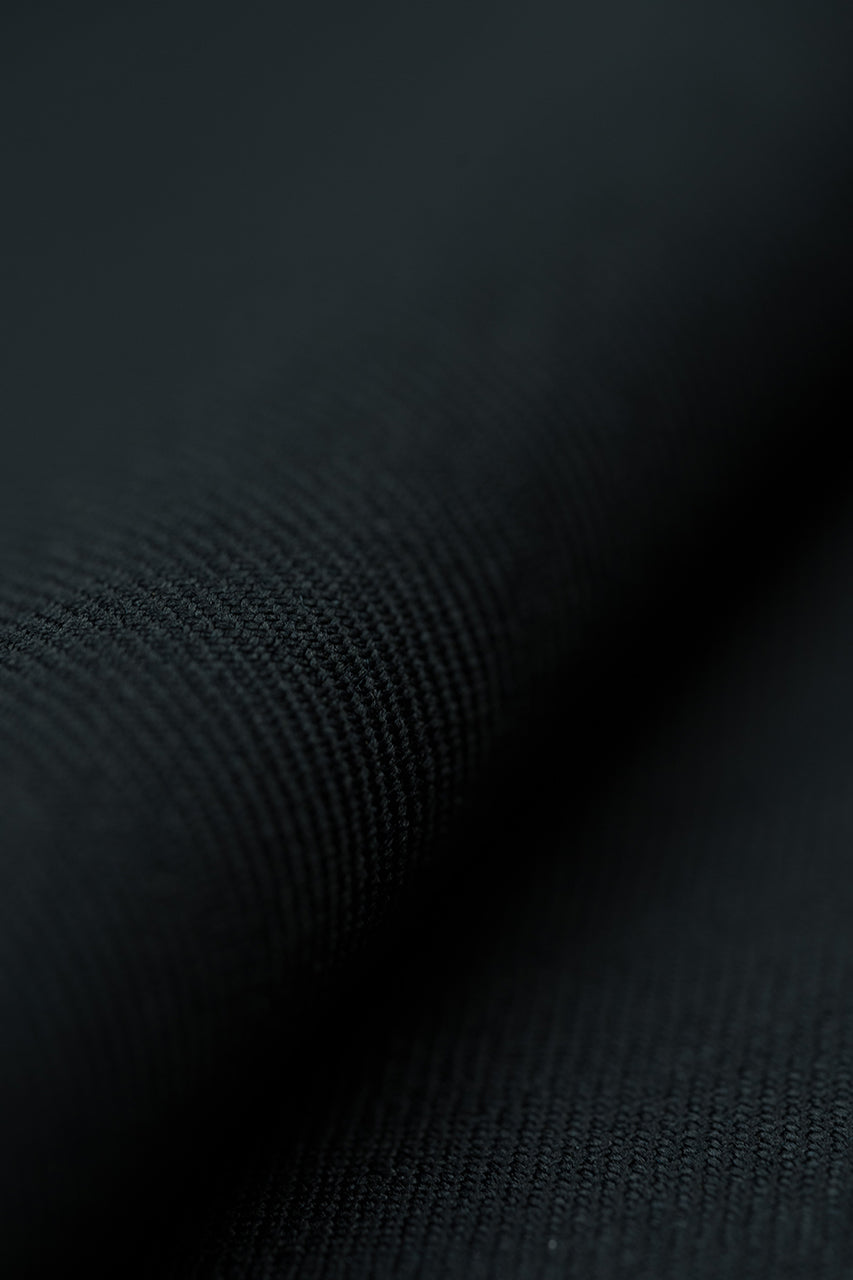 GC50229 VBC Balck Stretched 110's Wool for Suits