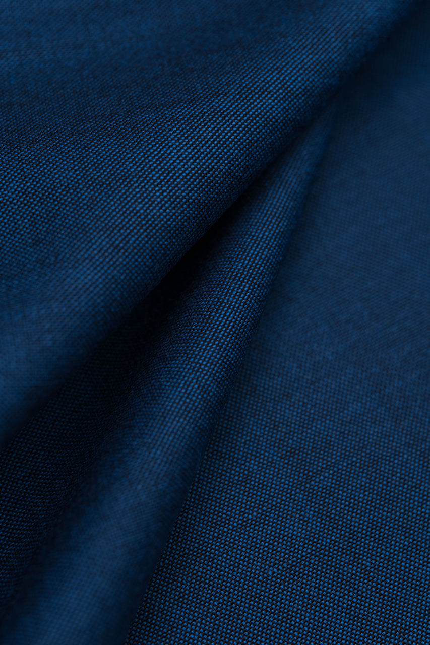 GC50238 Holland & Sherry Slate Blue Crispaire for Suits