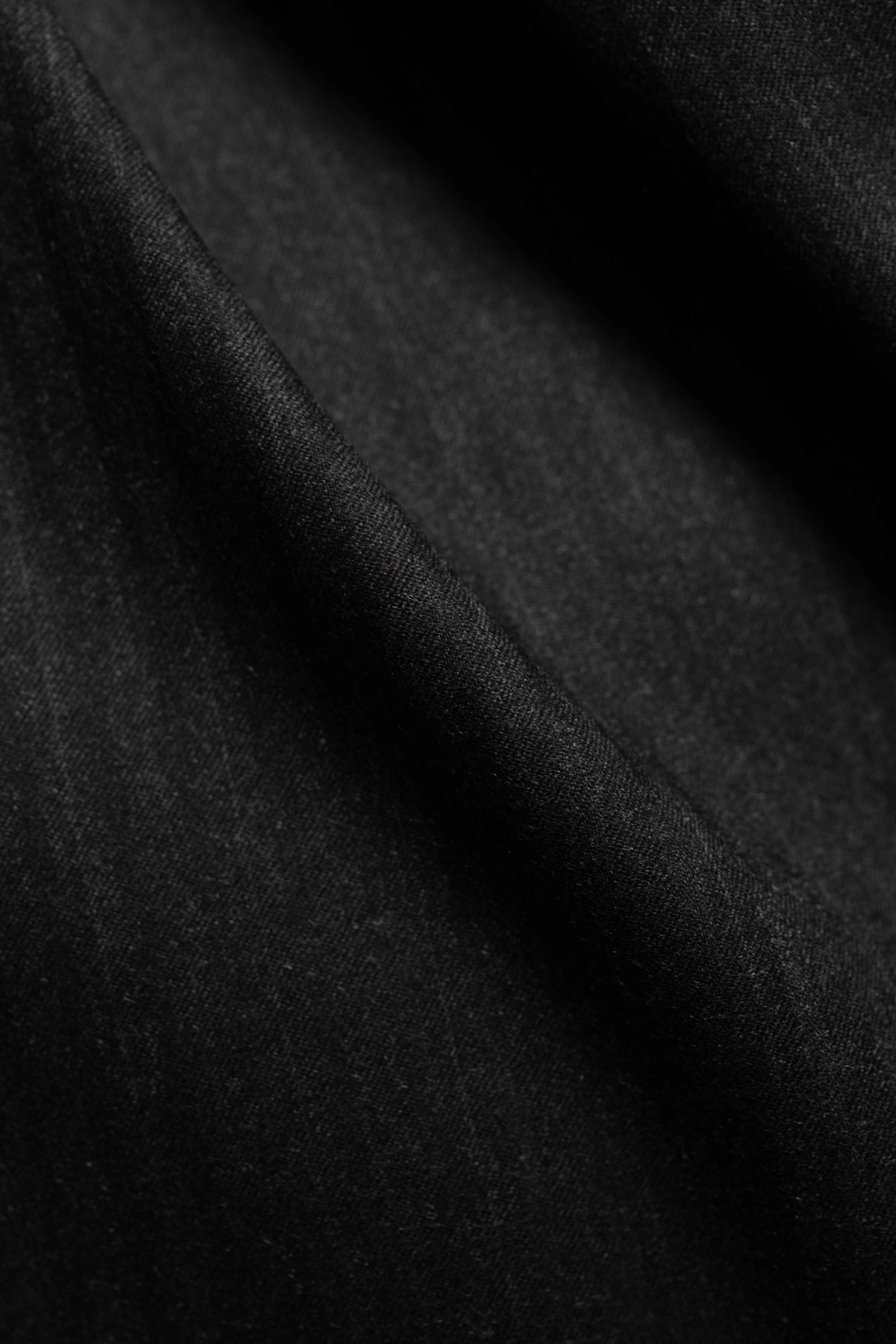 Men Suit fabric in Dark Brown 100's Mink Cashmere Stripe