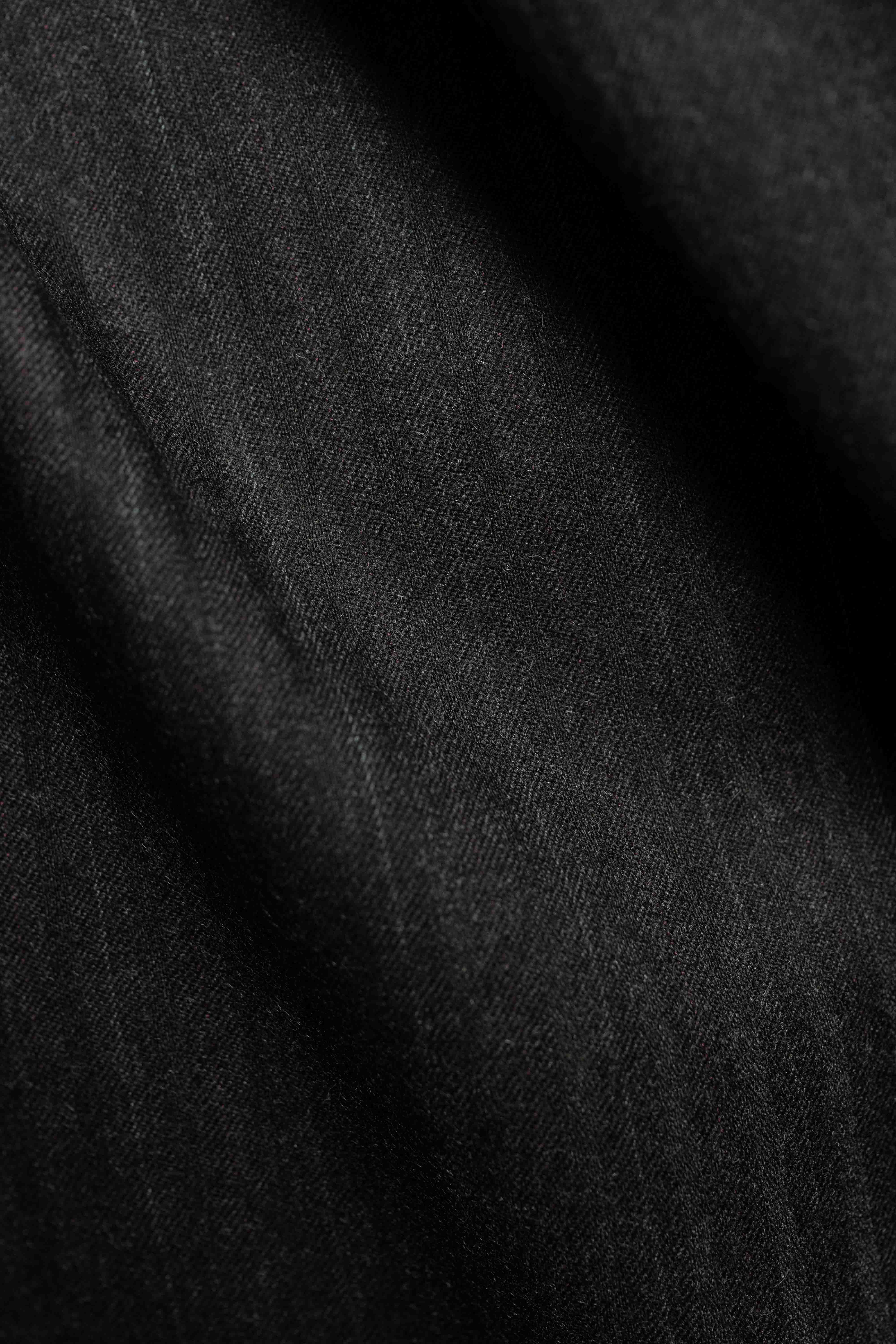 Men Suit fabric in Dark Brown 100's Mink Cashmere Stripe