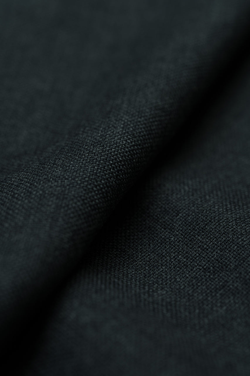 GC50245 Groves & Lindley  Dark Grey 350g Plain Wool for Suits