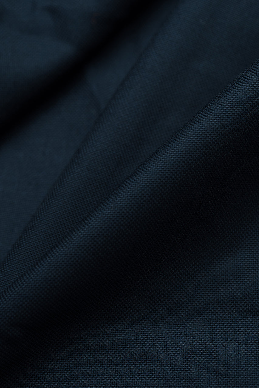 GC50248 Groves & Lindley  Navy 350g Plain Wool for Suits