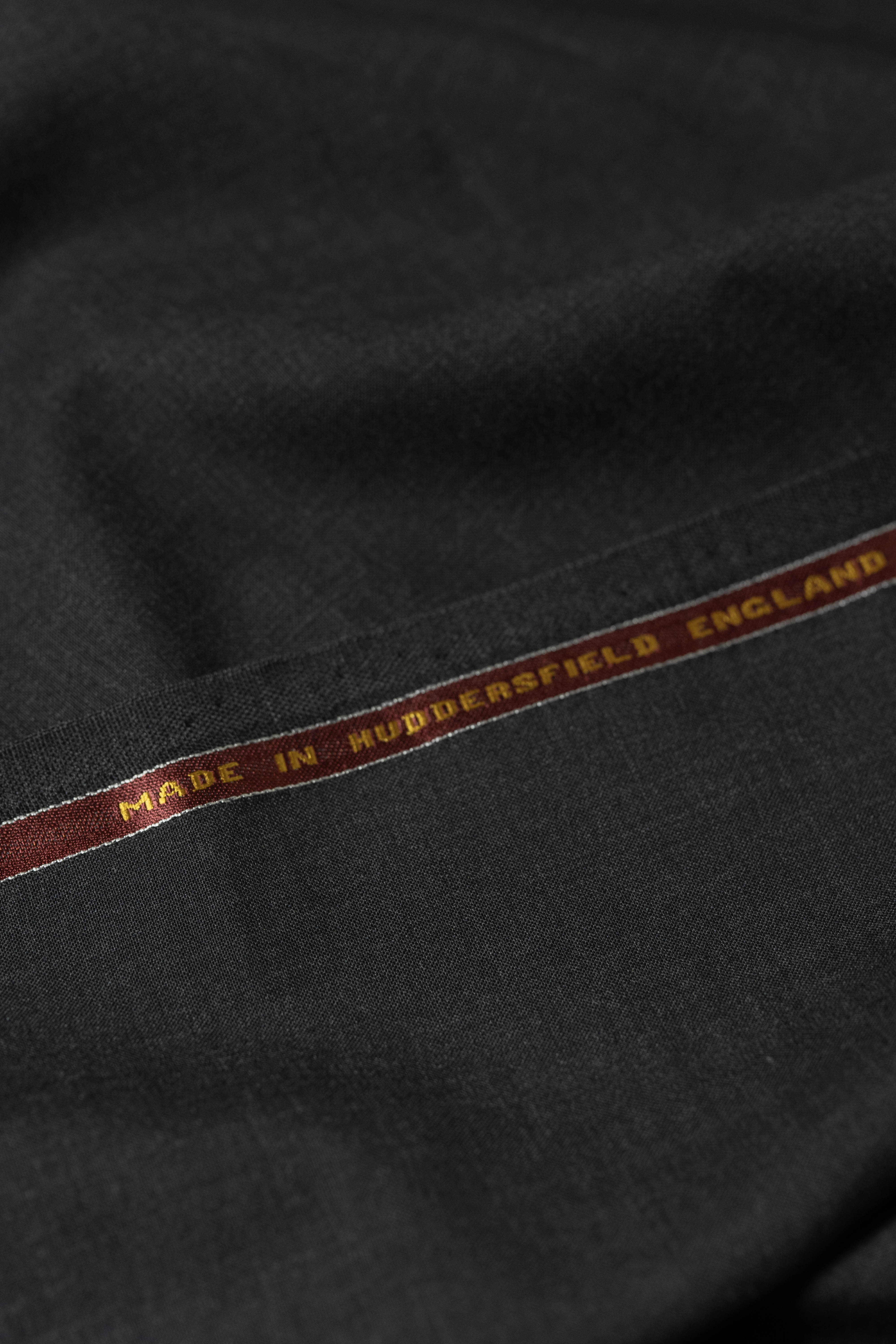 Barrington Super 120's Charcoal Trousers Fabric in Panama Weave (41027)-1.7m - Yoo's Club