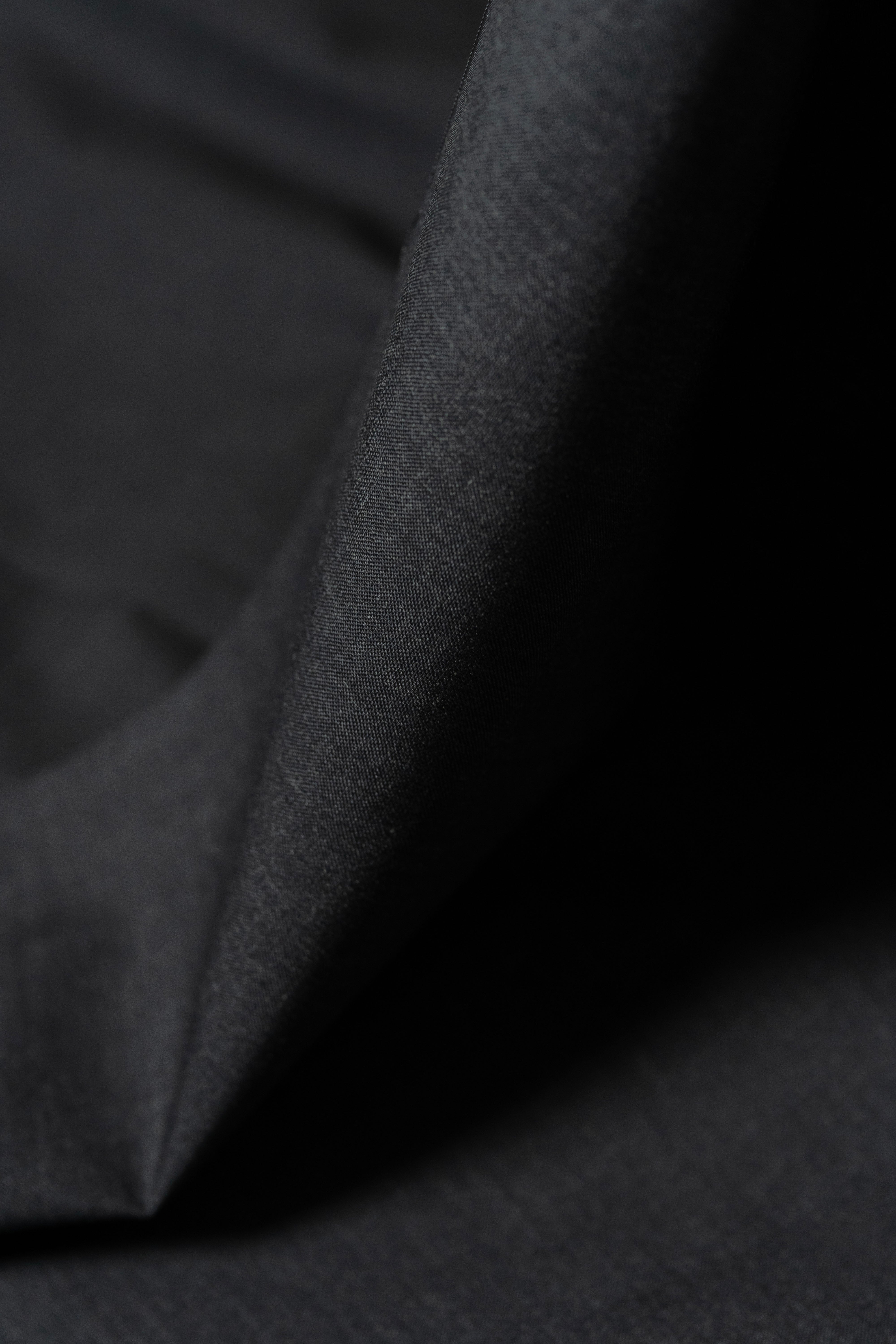 Barrington Super 120's Charcoal Trousers Fabric in Panama Weave (41027)-1.7m - Yoo's Club