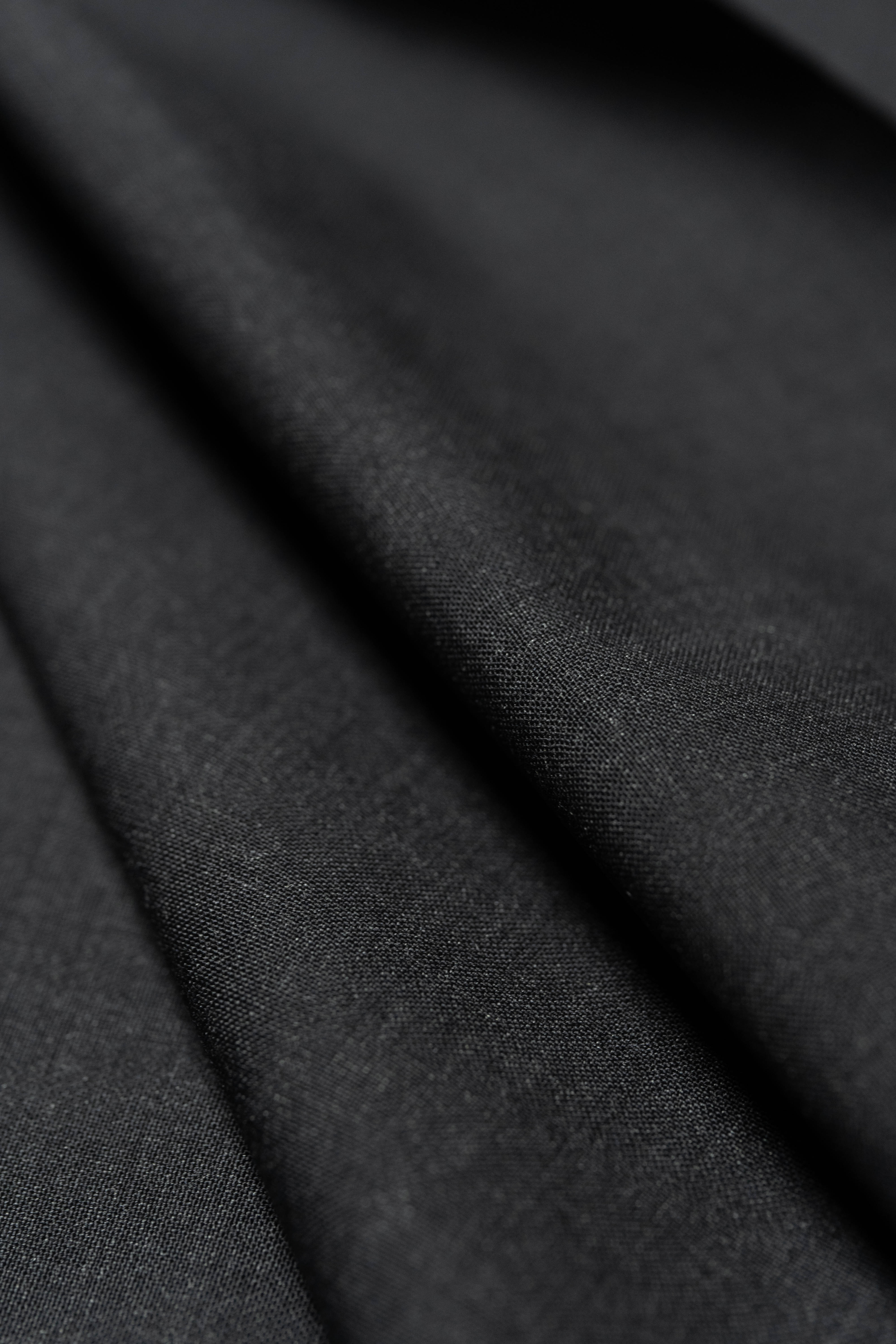 Barrington Super 120's Charcoal Trousers Fabric in Panama Weave (41027)-1.7m - Yoo's Club