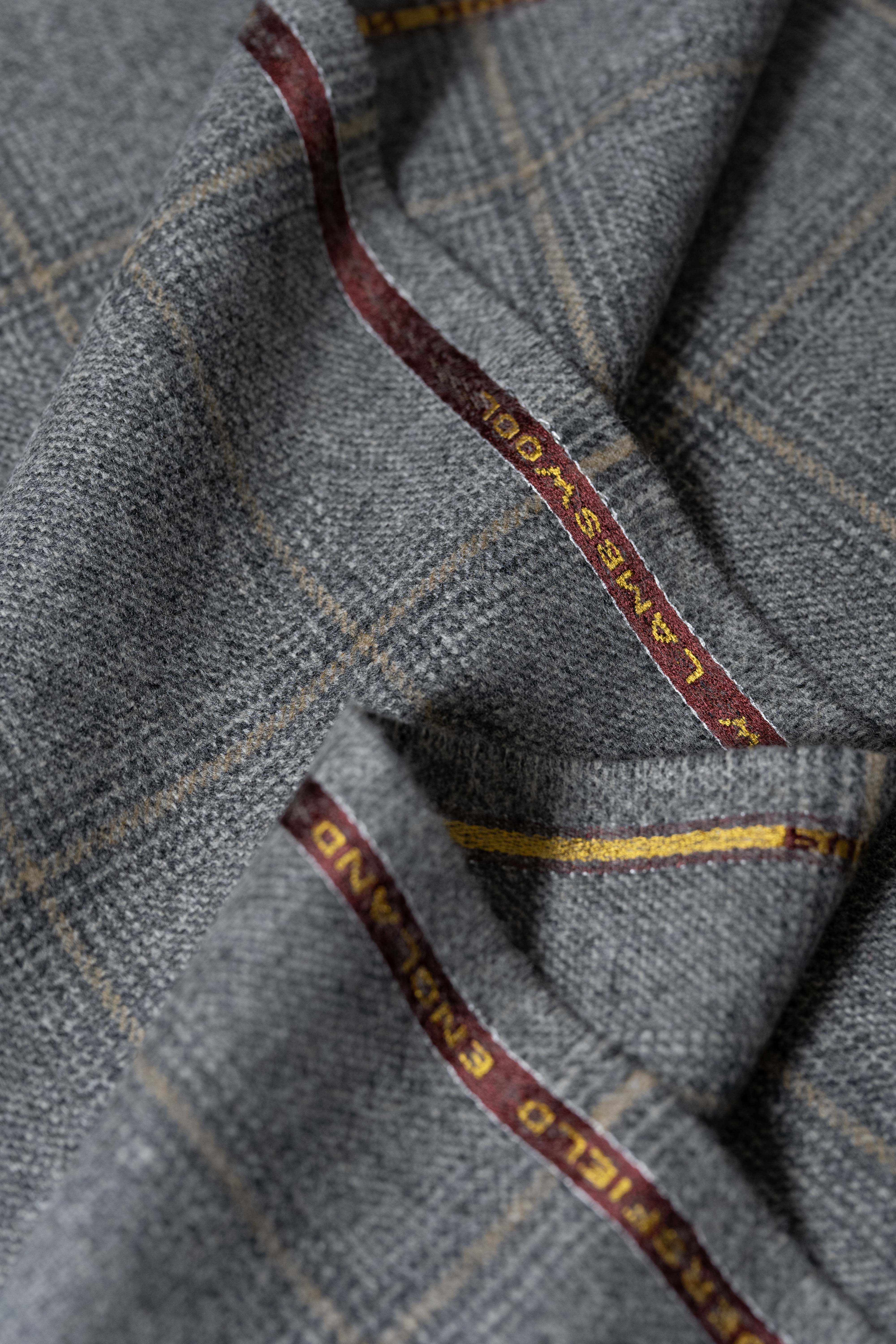 Barrington Pure New Lambswool Jacket Fabric (GC30501)-2.5m - Yoo's Club