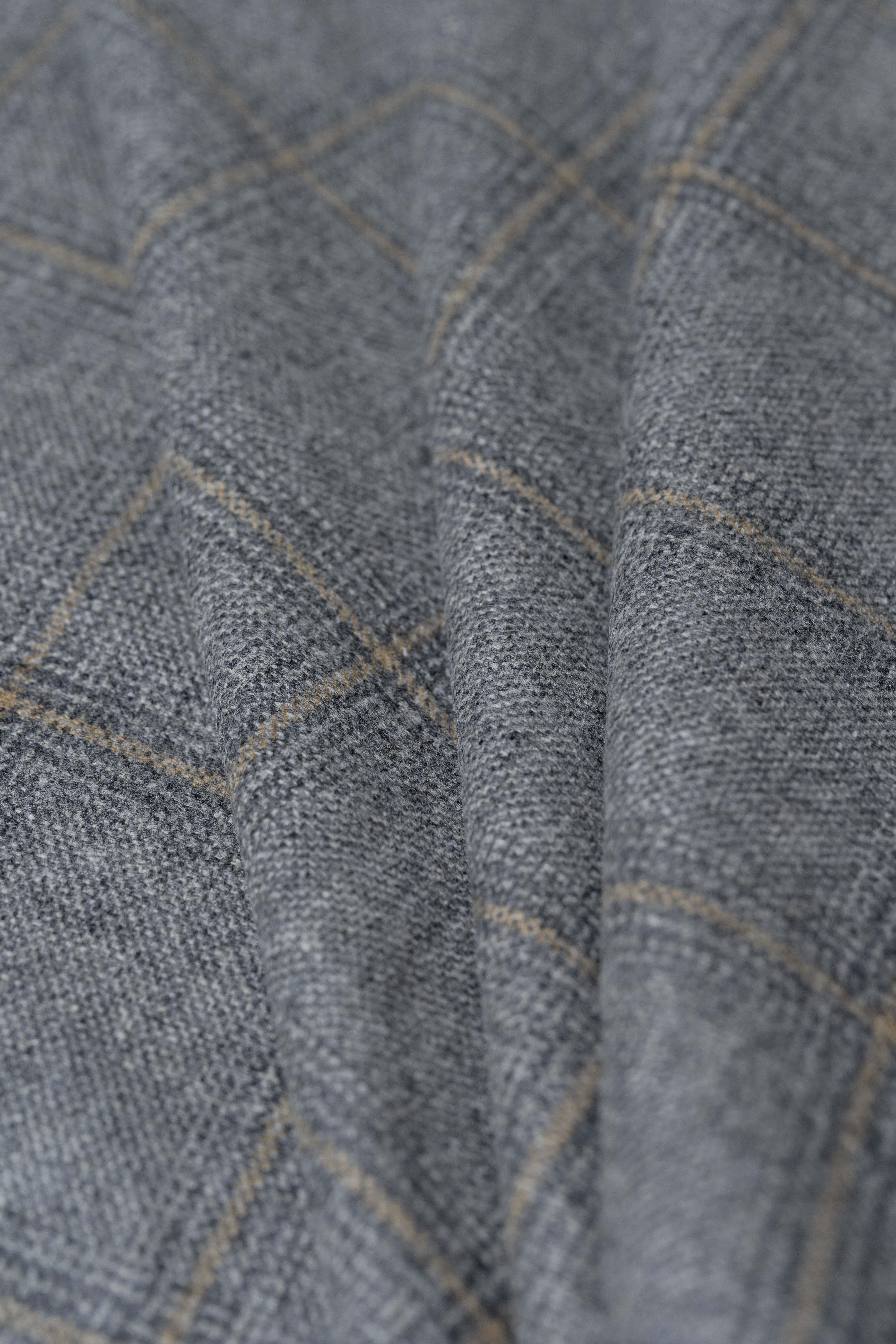 Barrington Pure New Lambswool Jacket Fabric (GC30501)-2.5m - Yoo's Club